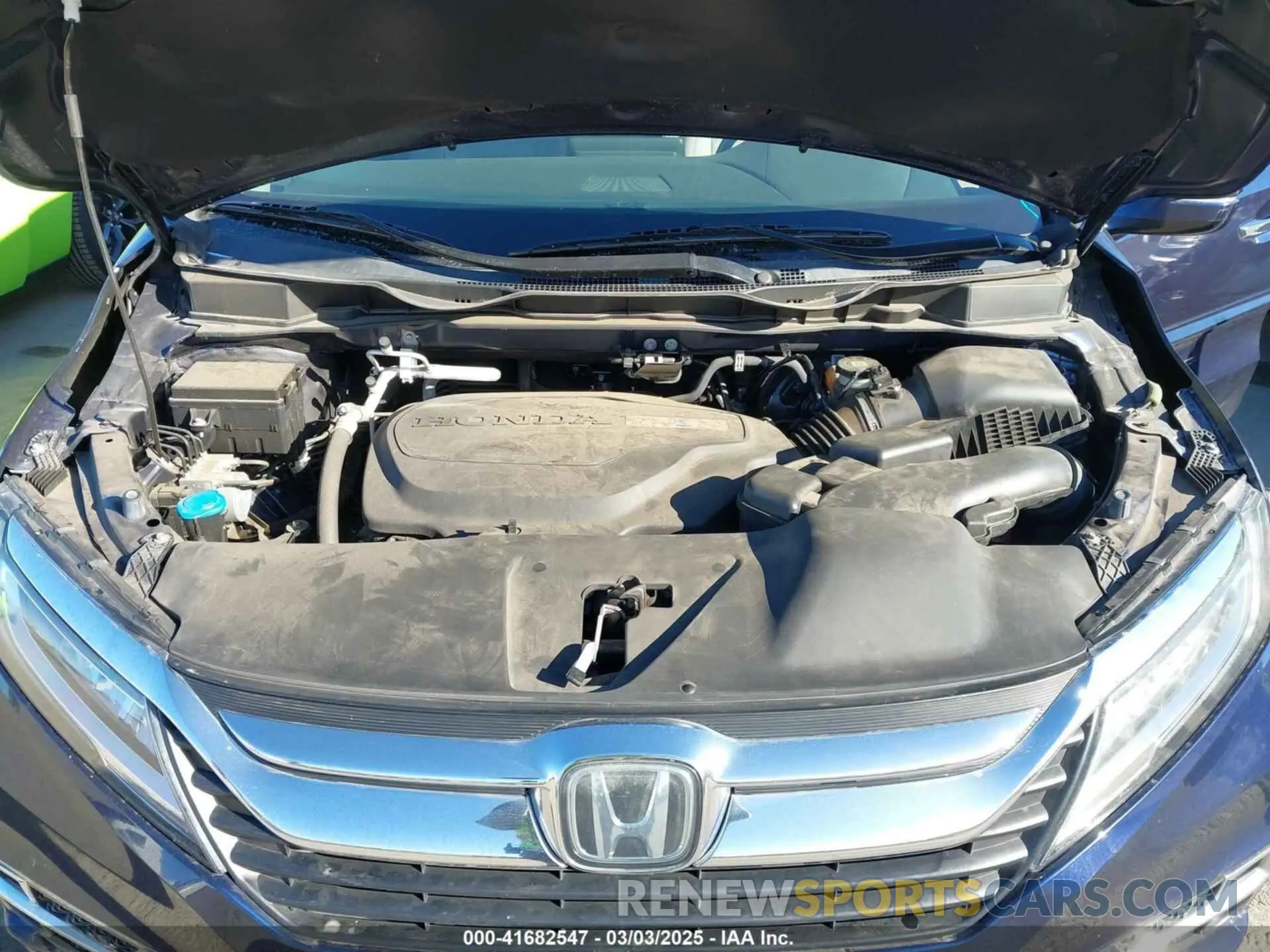 10 fotografías del automóvil dañado 5FNRL6H99KB051652 HONDA ODYSSEY 2019