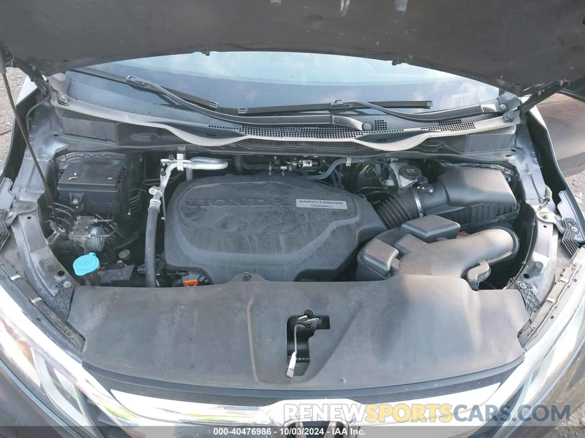 10 fotografías del automóvil dañado 5FNRL6H23LB008901 HONDA ODYSSEY 2020