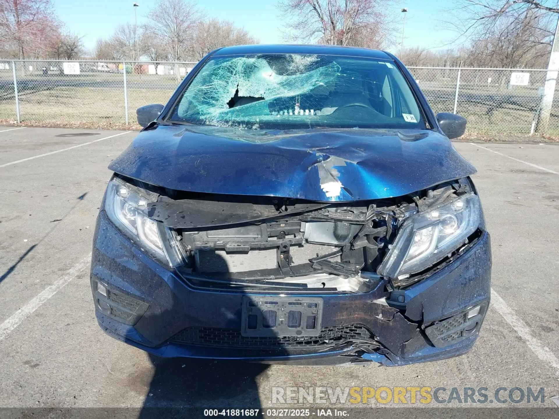 13 fotografías del automóvil dañado 5FNRL6H27LB072505 HONDA ODYSSEY 2020