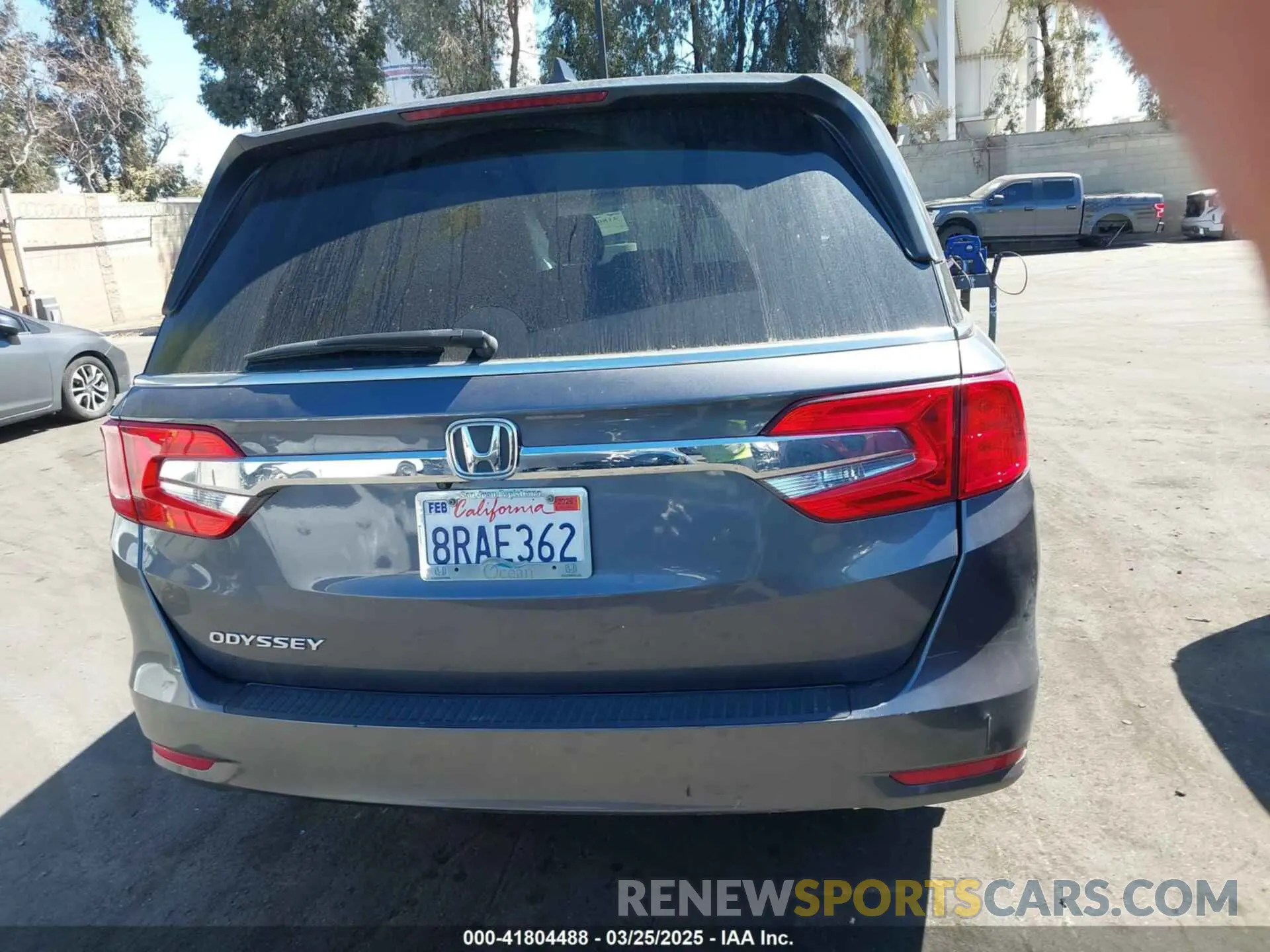 16 fotografías del automóvil dañado 5FNRL6H50LB025620 HONDA ODYSSEY 2020