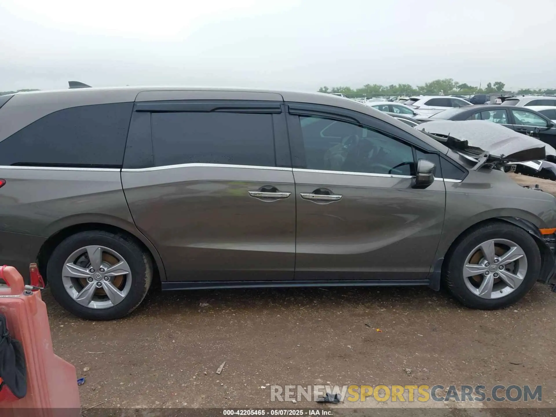 14 fotografías del automóvil dañado 5FNRL6H50LB055717 HONDA ODYSSEY 2020