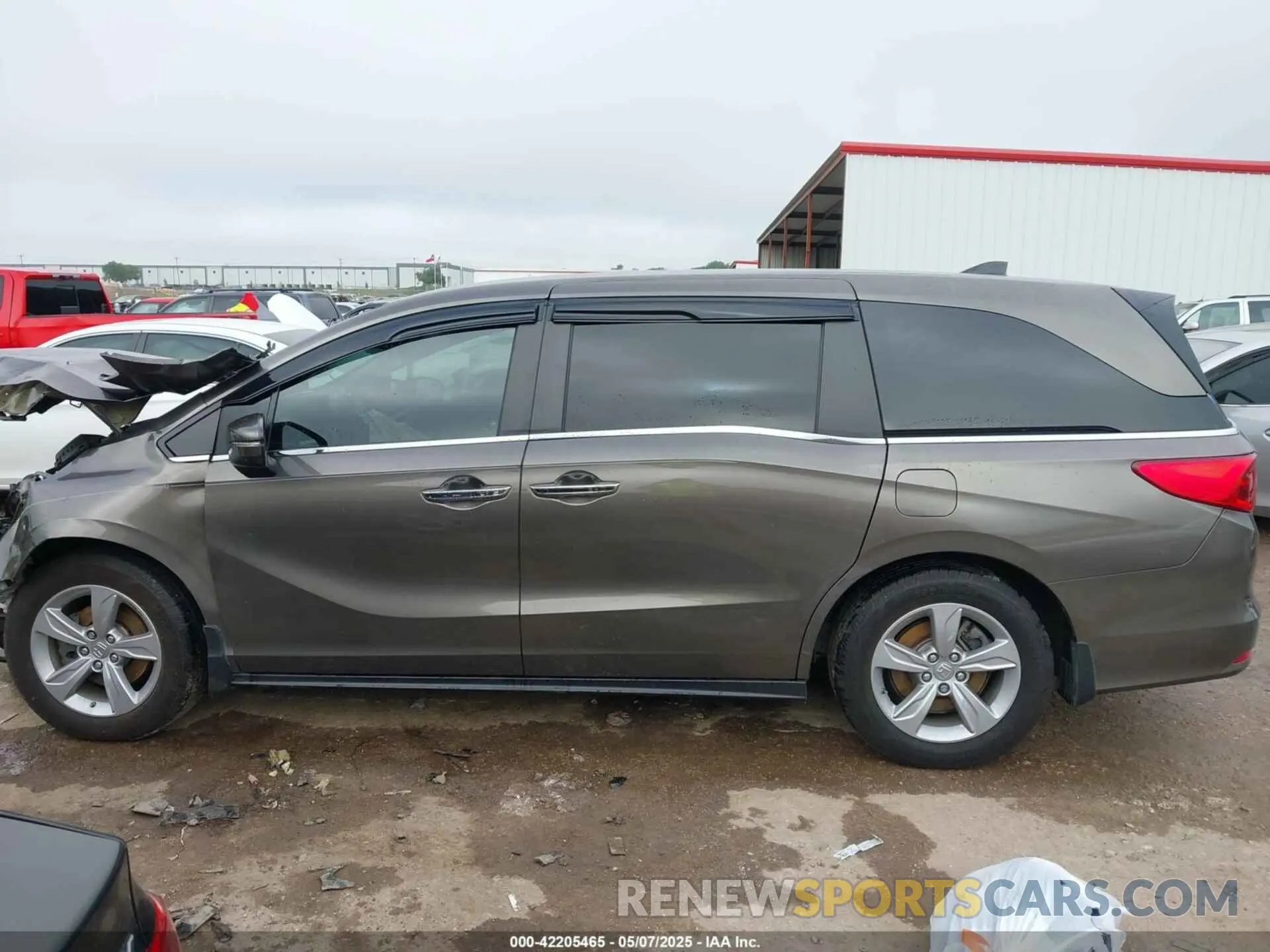 15 fotografías del automóvil dañado 5FNRL6H50LB055717 HONDA ODYSSEY 2020