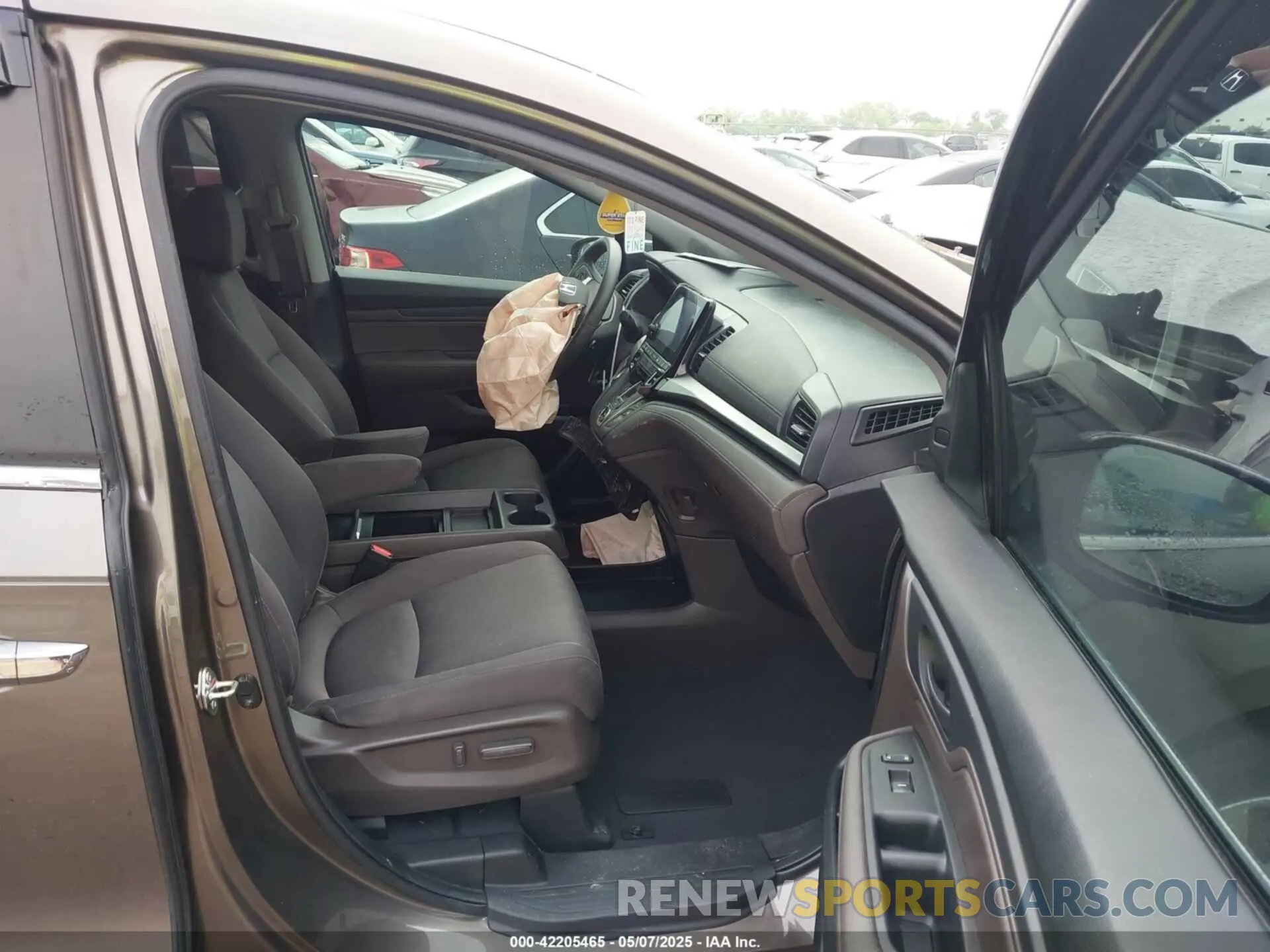 5 fotografías del automóvil dañado 5FNRL6H50LB055717 HONDA ODYSSEY 2020