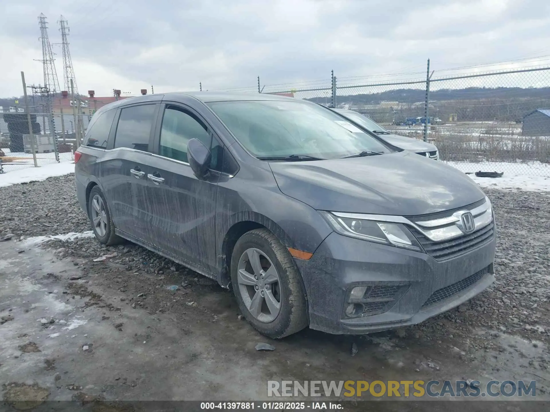 1 fotografías del automóvil dañado 5FNRL6H51LB011421 HONDA ODYSSEY 2020