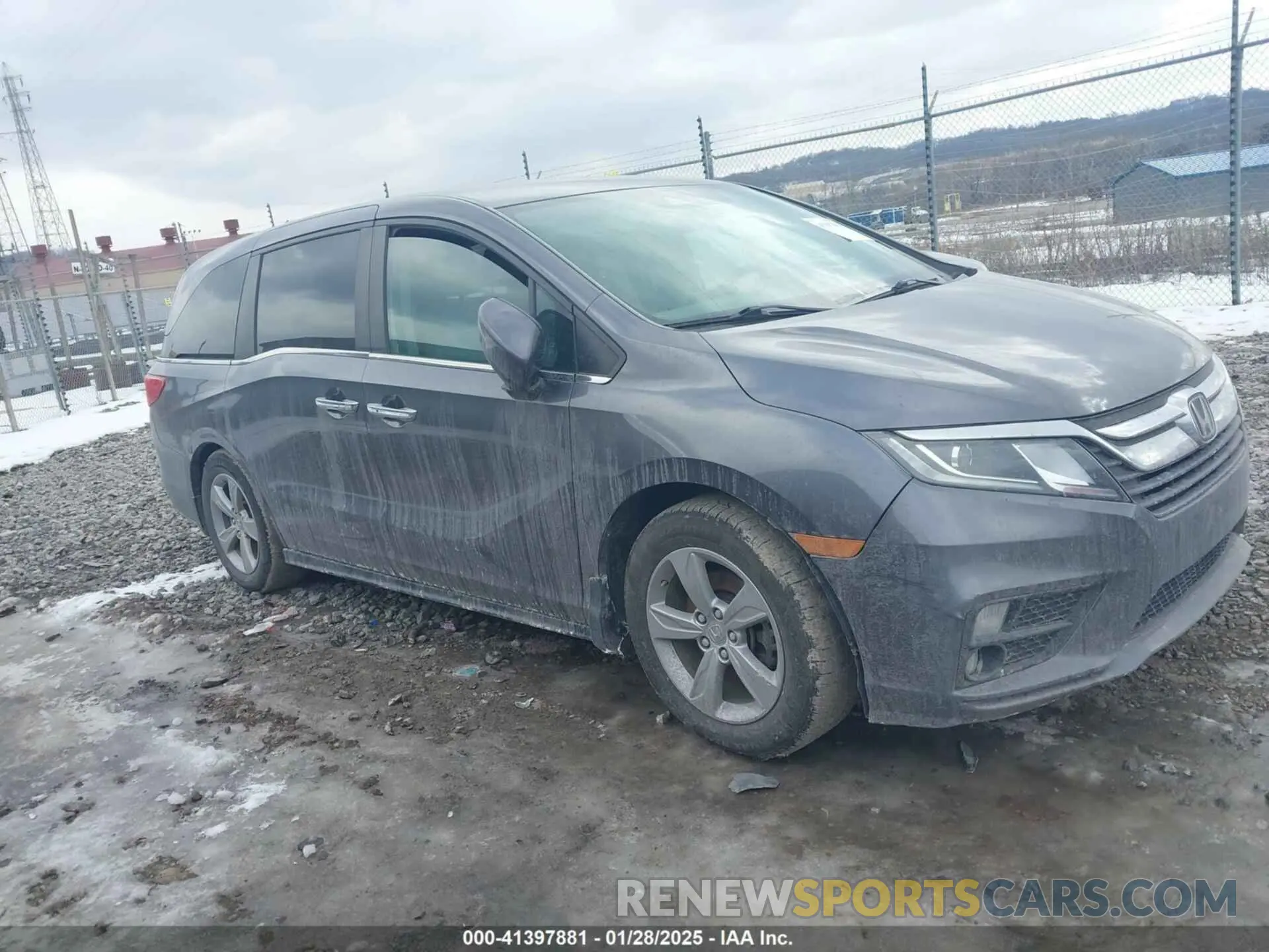 13 fotografías del automóvil dañado 5FNRL6H51LB011421 HONDA ODYSSEY 2020