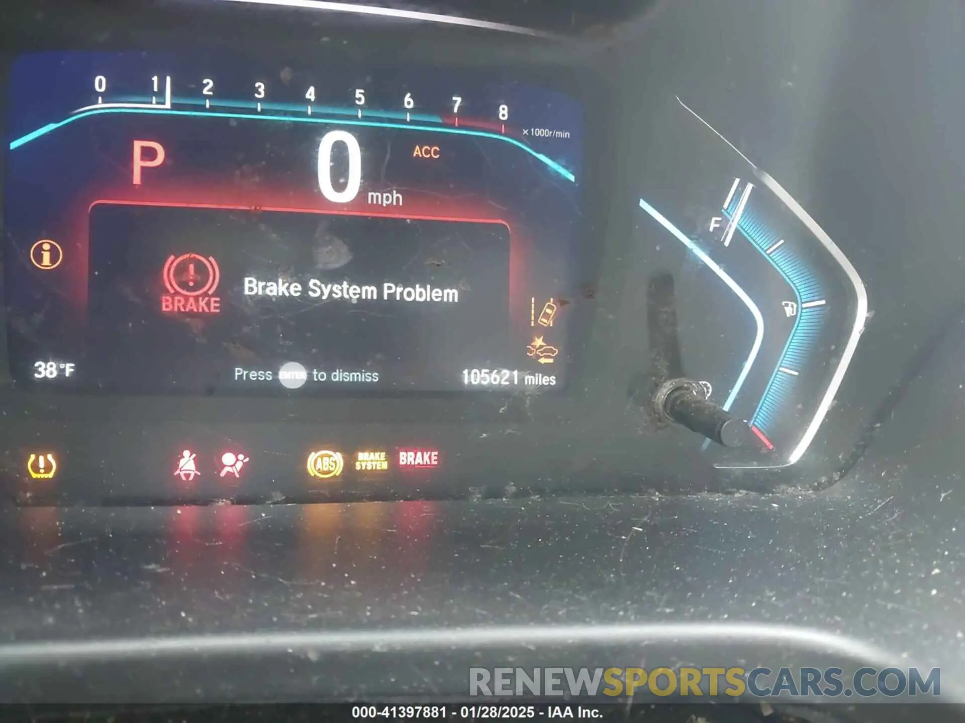 15 fotografías del automóvil dañado 5FNRL6H51LB011421 HONDA ODYSSEY 2020