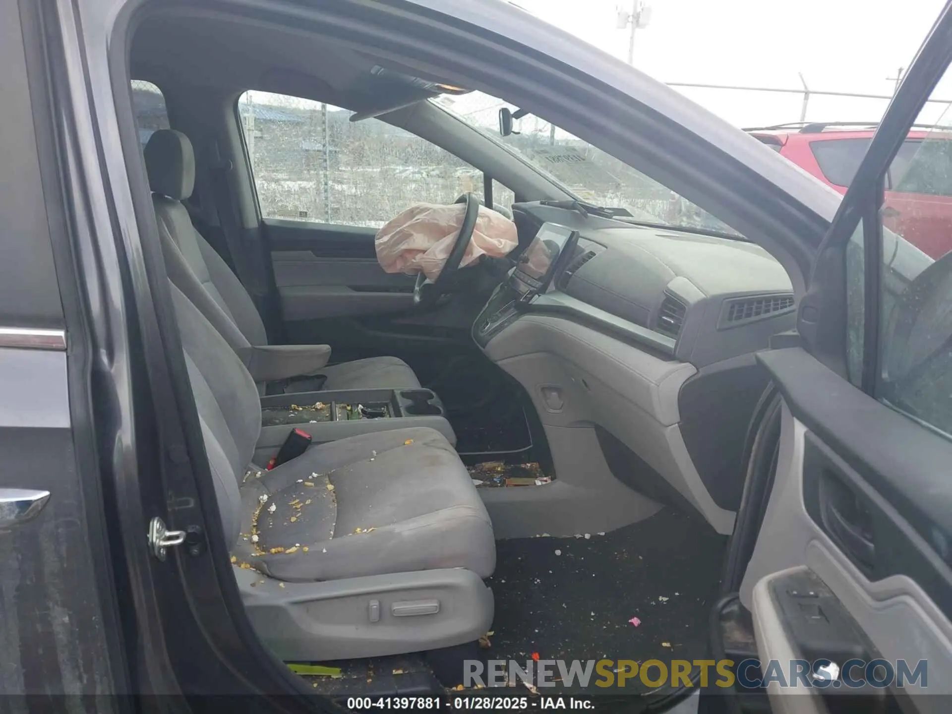 5 fotografías del automóvil dañado 5FNRL6H51LB011421 HONDA ODYSSEY 2020
