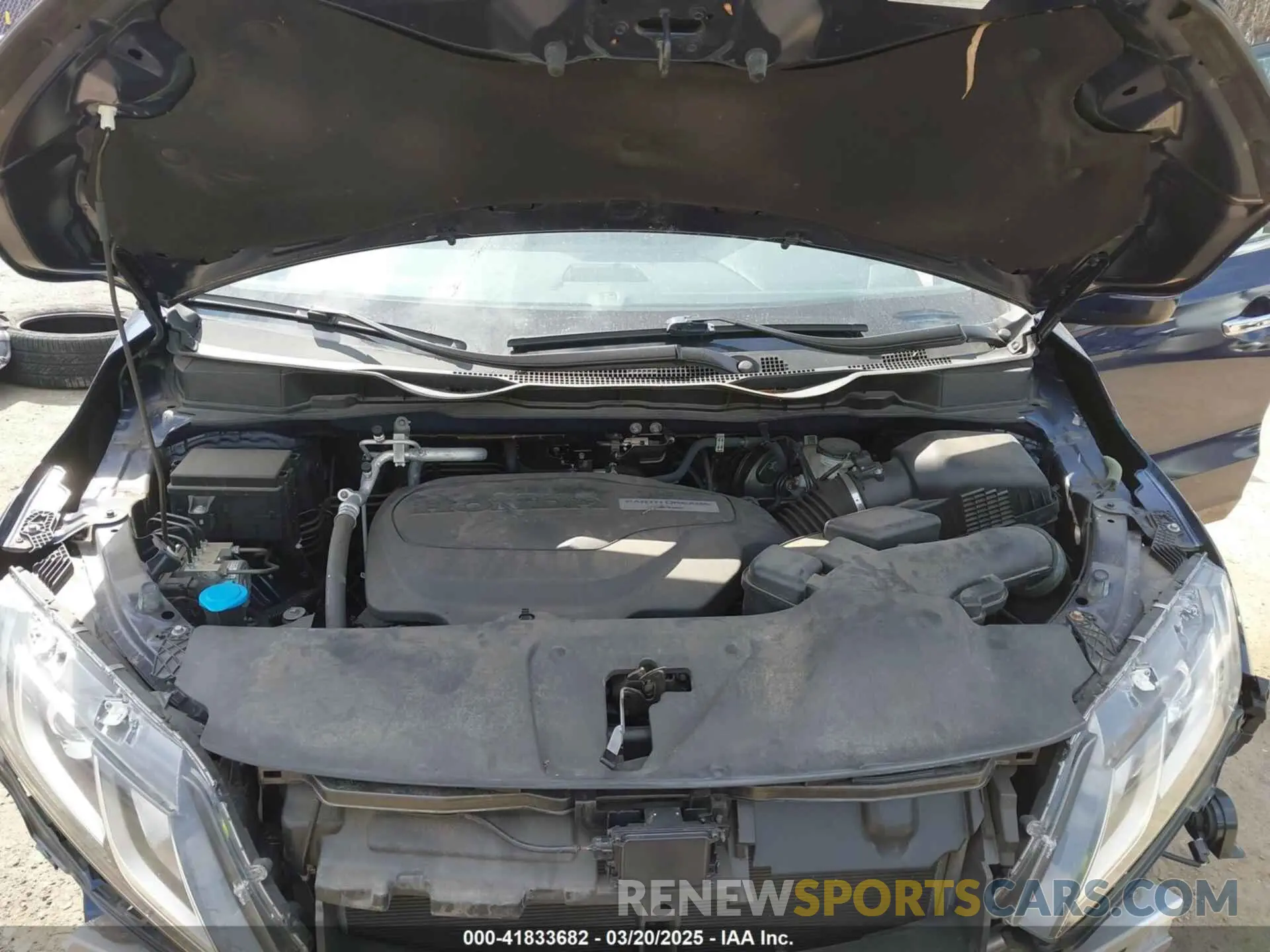 10 fotografías del automóvil dañado 5FNRL6H53LB027961 HONDA ODYSSEY 2020
