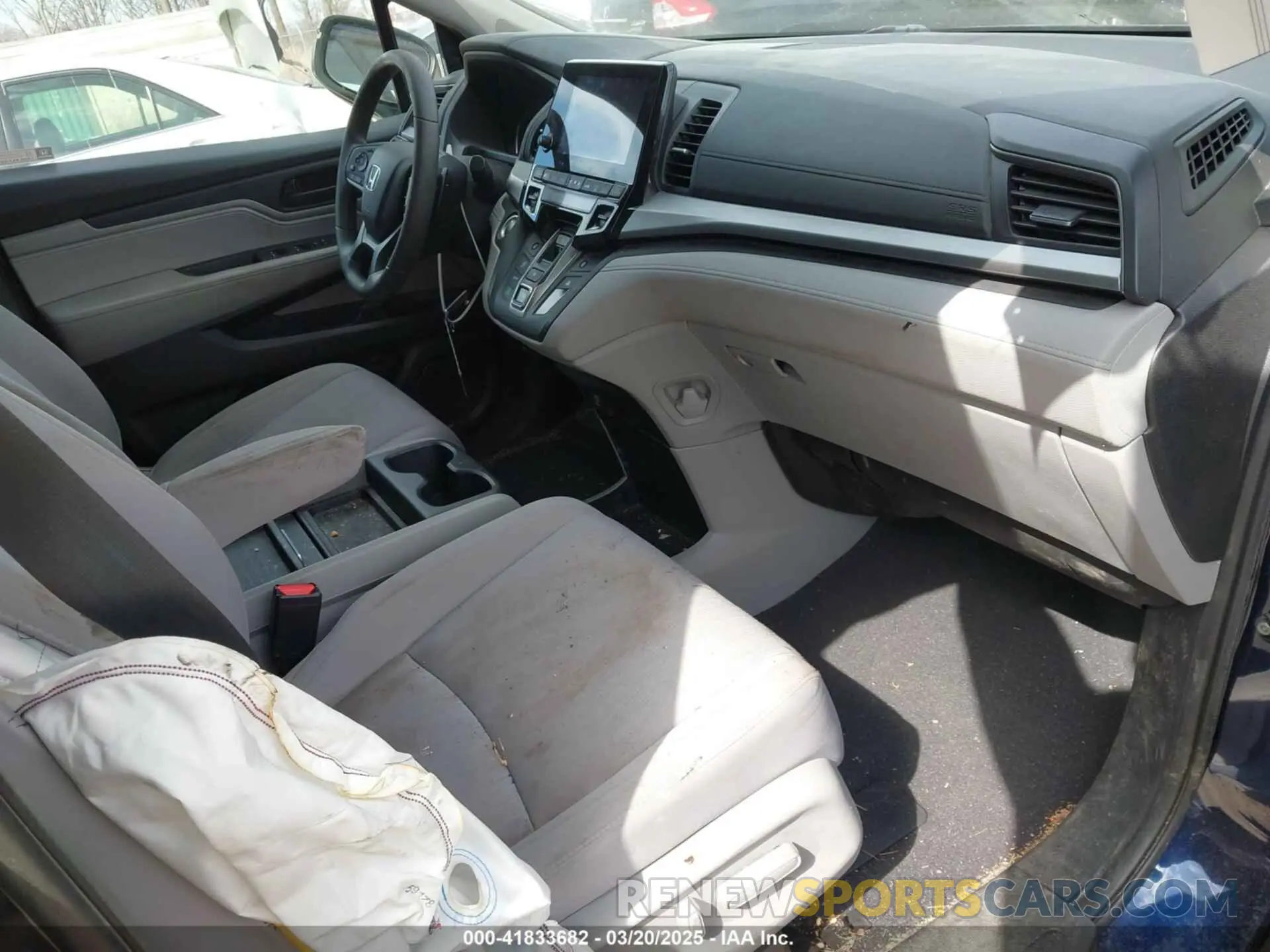 5 fotografías del automóvil dañado 5FNRL6H53LB027961 HONDA ODYSSEY 2020