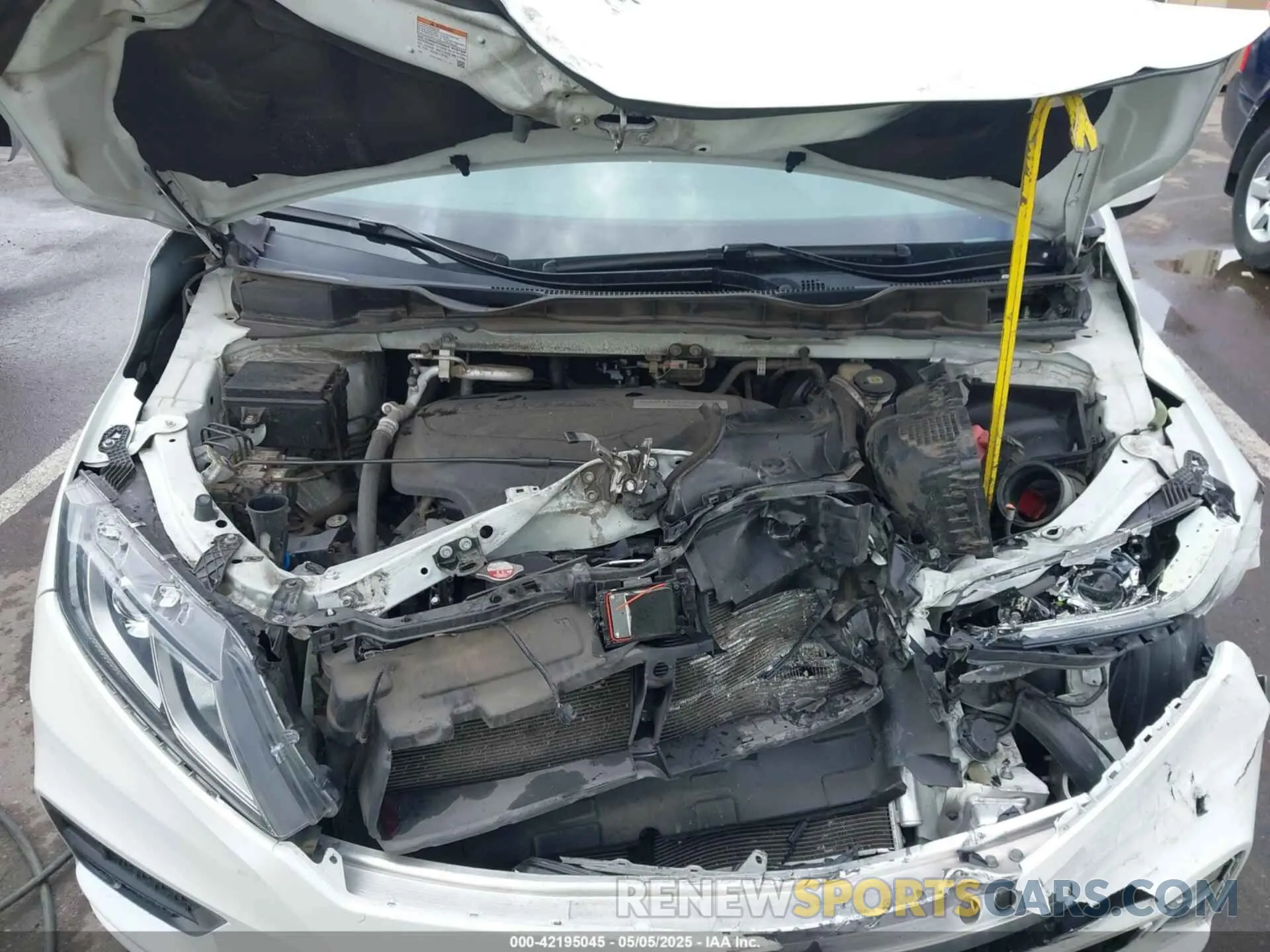 10 fotografías del automóvil dañado 5FNRL6H53LB038099 HONDA ODYSSEY 2020