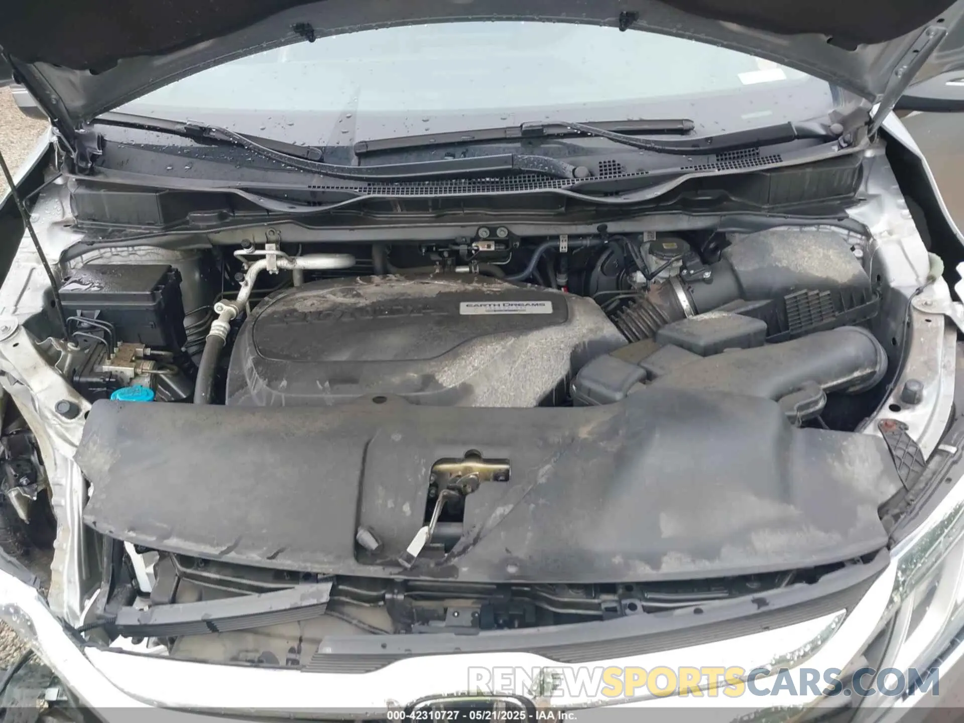 10 fotografías del automóvil dañado 5FNRL6H55LB056006 HONDA ODYSSEY 2020