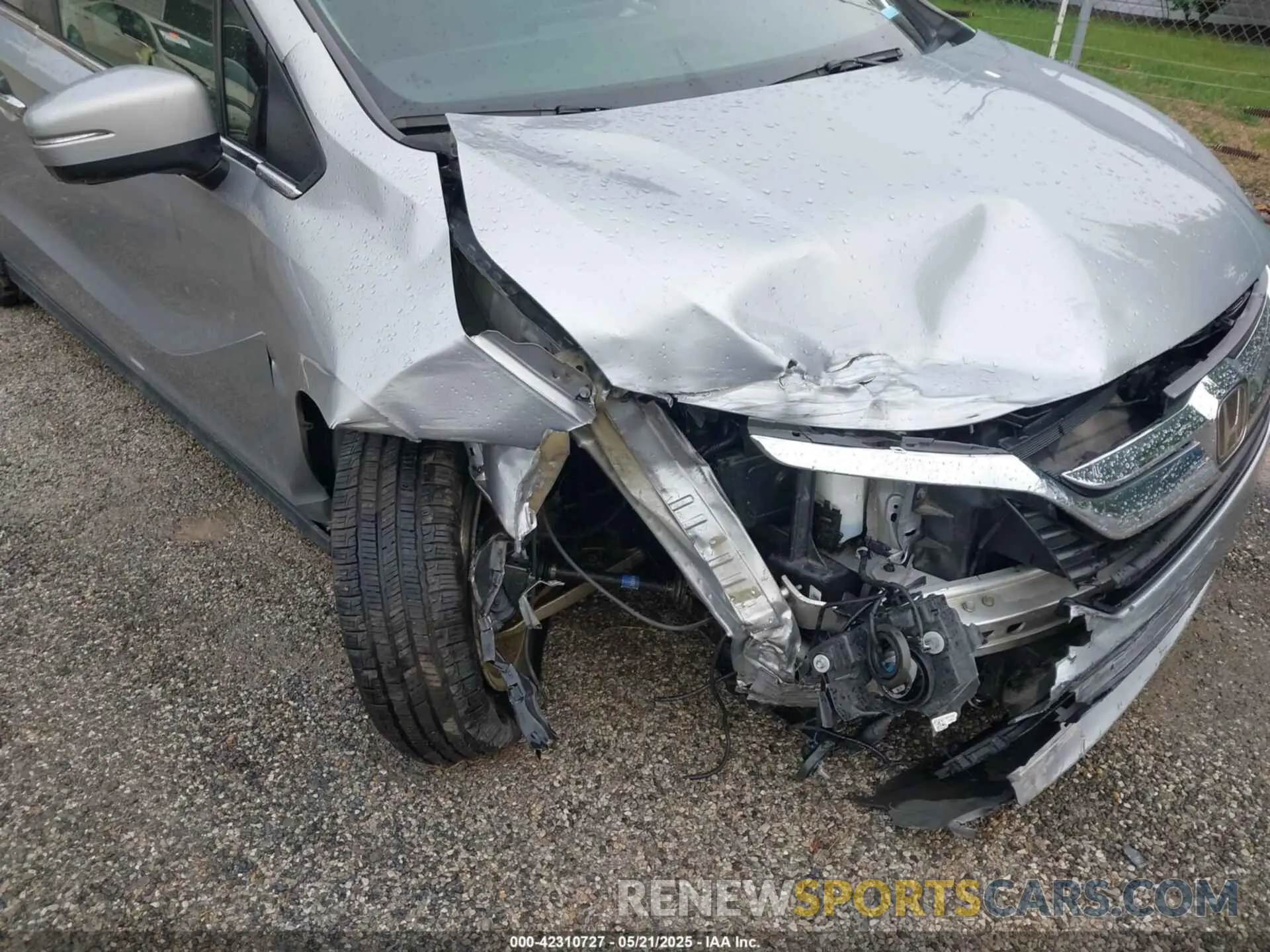 6 fotografías del automóvil dañado 5FNRL6H55LB056006 HONDA ODYSSEY 2020