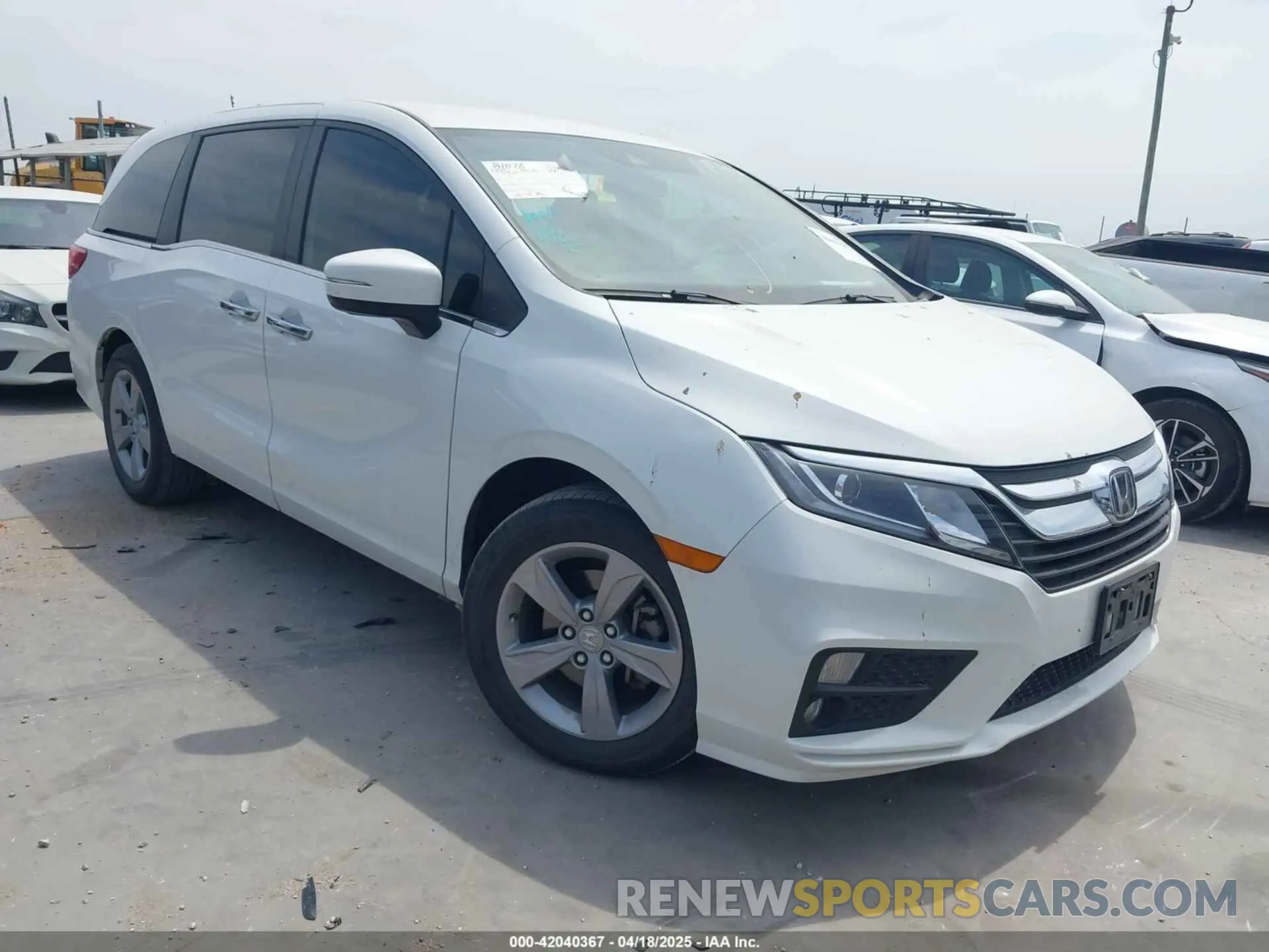 1 fotografías del automóvil dañado 5FNRL6H58LB062074 HONDA ODYSSEY 2020