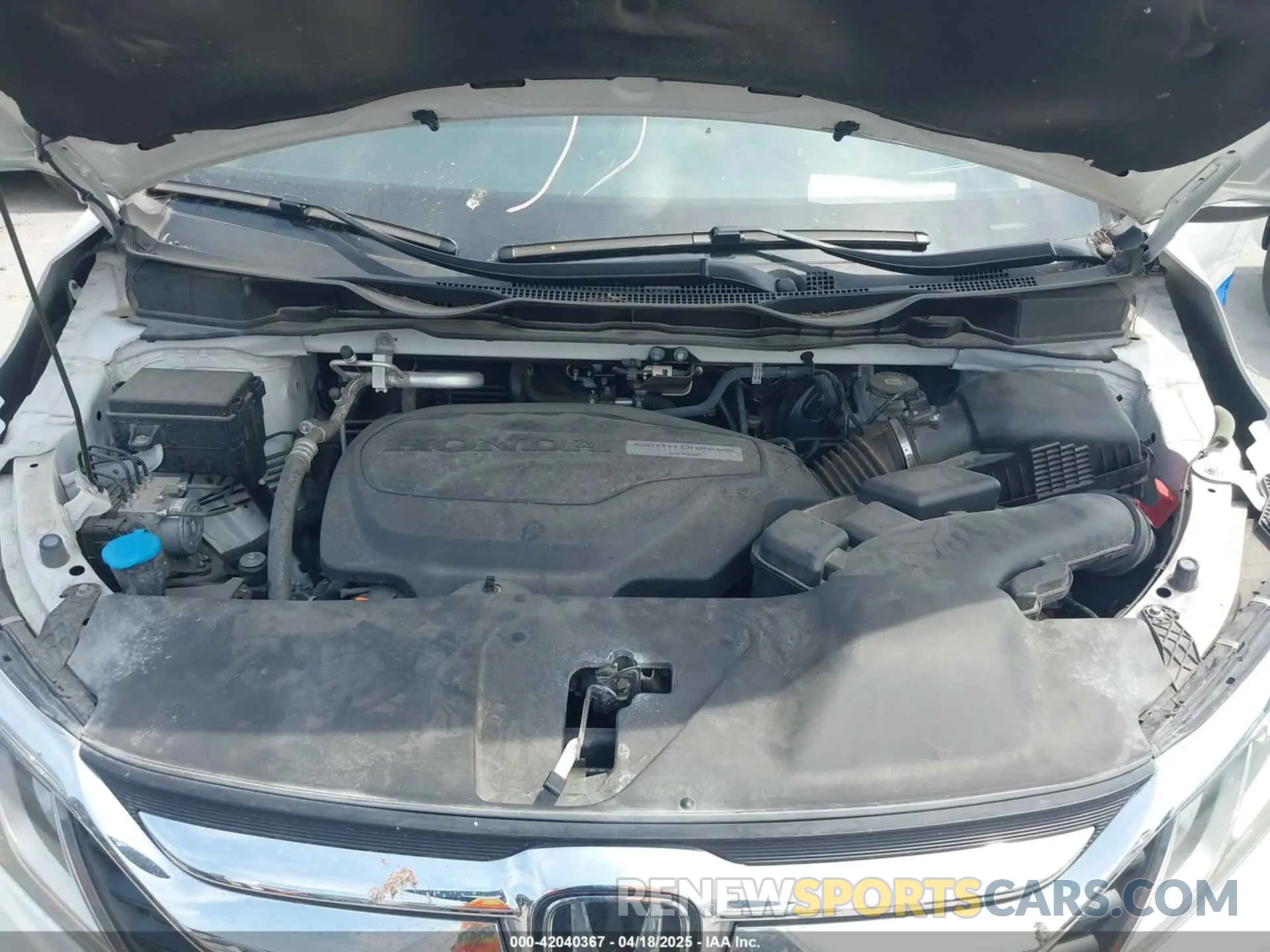 10 fotografías del automóvil dañado 5FNRL6H58LB062074 HONDA ODYSSEY 2020