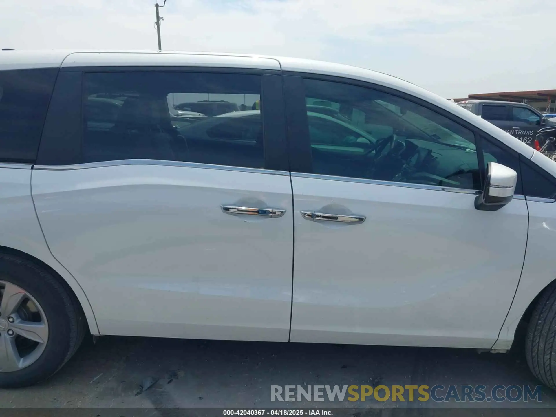 14 fotografías del automóvil dañado 5FNRL6H58LB062074 HONDA ODYSSEY 2020