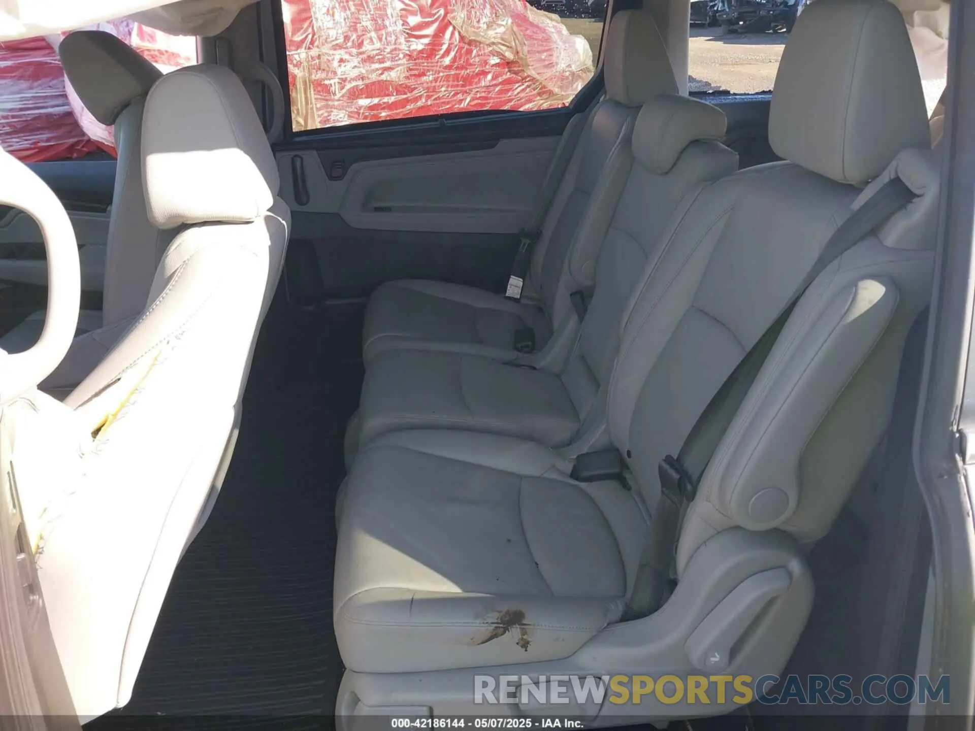 8 fotografías del automóvil dañado 5FNRL6H71LB069580 HONDA ODYSSEY 2020