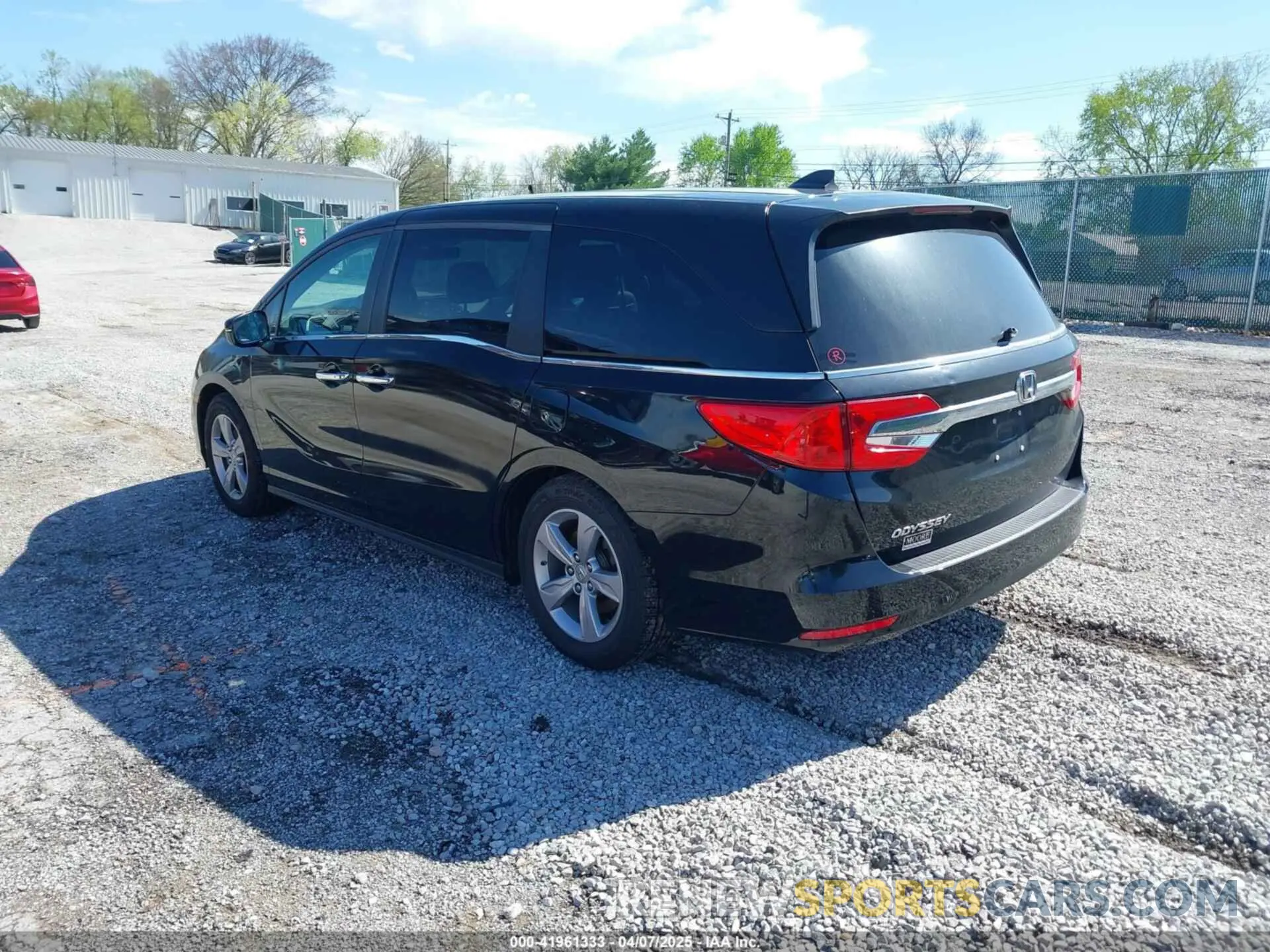 3 fotografías del automóvil dañado 5FNRL6H72LB005936 HONDA ODYSSEY 2020