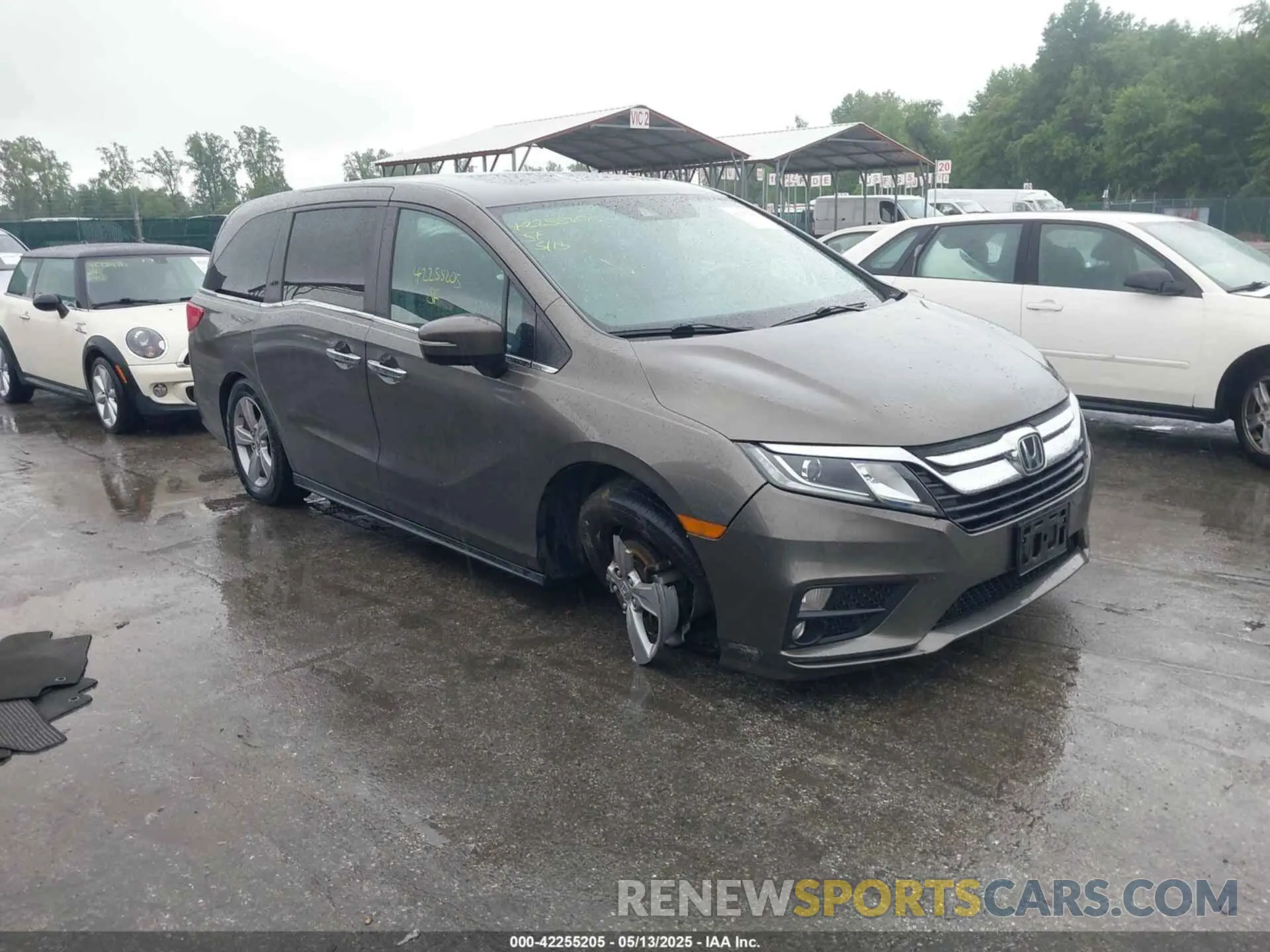 1 fotografías del automóvil dañado 5FNRL6H75LB000360 HONDA ODYSSEY 2020