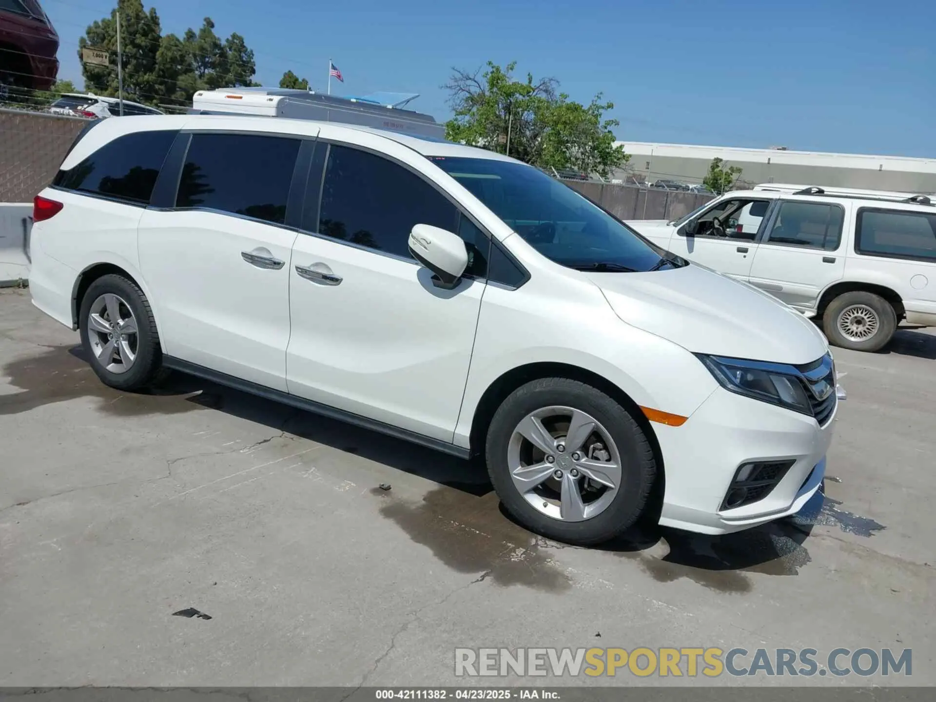1 fotografías del automóvil dañado 5FNRL6H76LB028748 HONDA ODYSSEY 2020