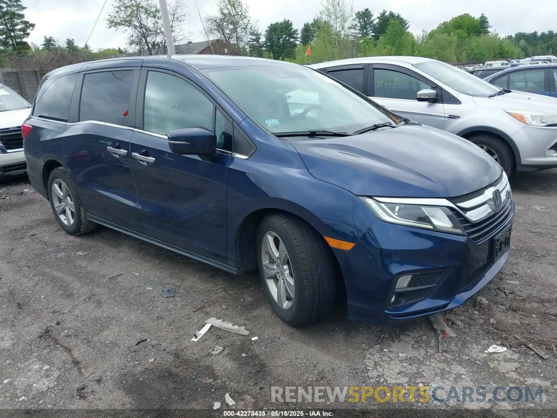1 fotografías del automóvil dañado 5FNRL6H76LB032282 HONDA ODYSSEY 2020