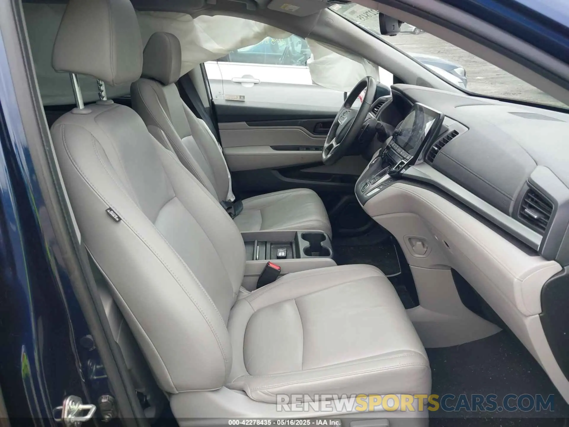 5 fotografías del automóvil dañado 5FNRL6H76LB032282 HONDA ODYSSEY 2020