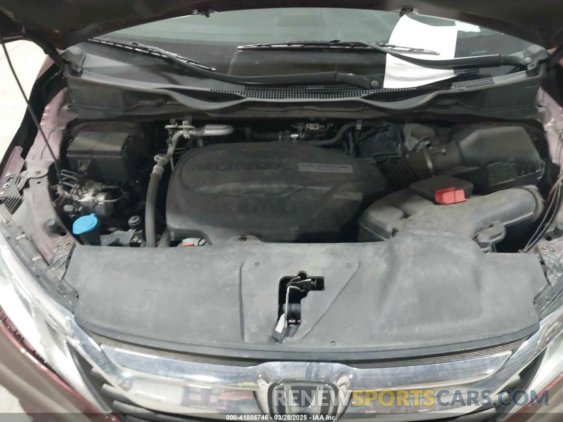 10 fotografías del automóvil dañado 5FNRL6H76LB050622 HONDA ODYSSEY 2020