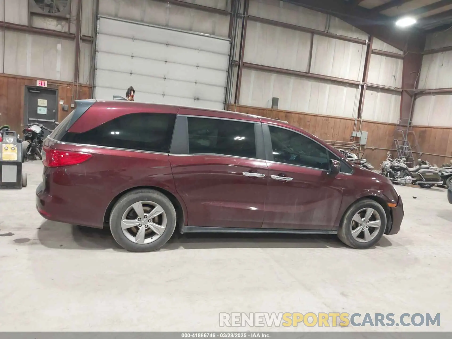 13 fotografías del automóvil dañado 5FNRL6H76LB050622 HONDA ODYSSEY 2020