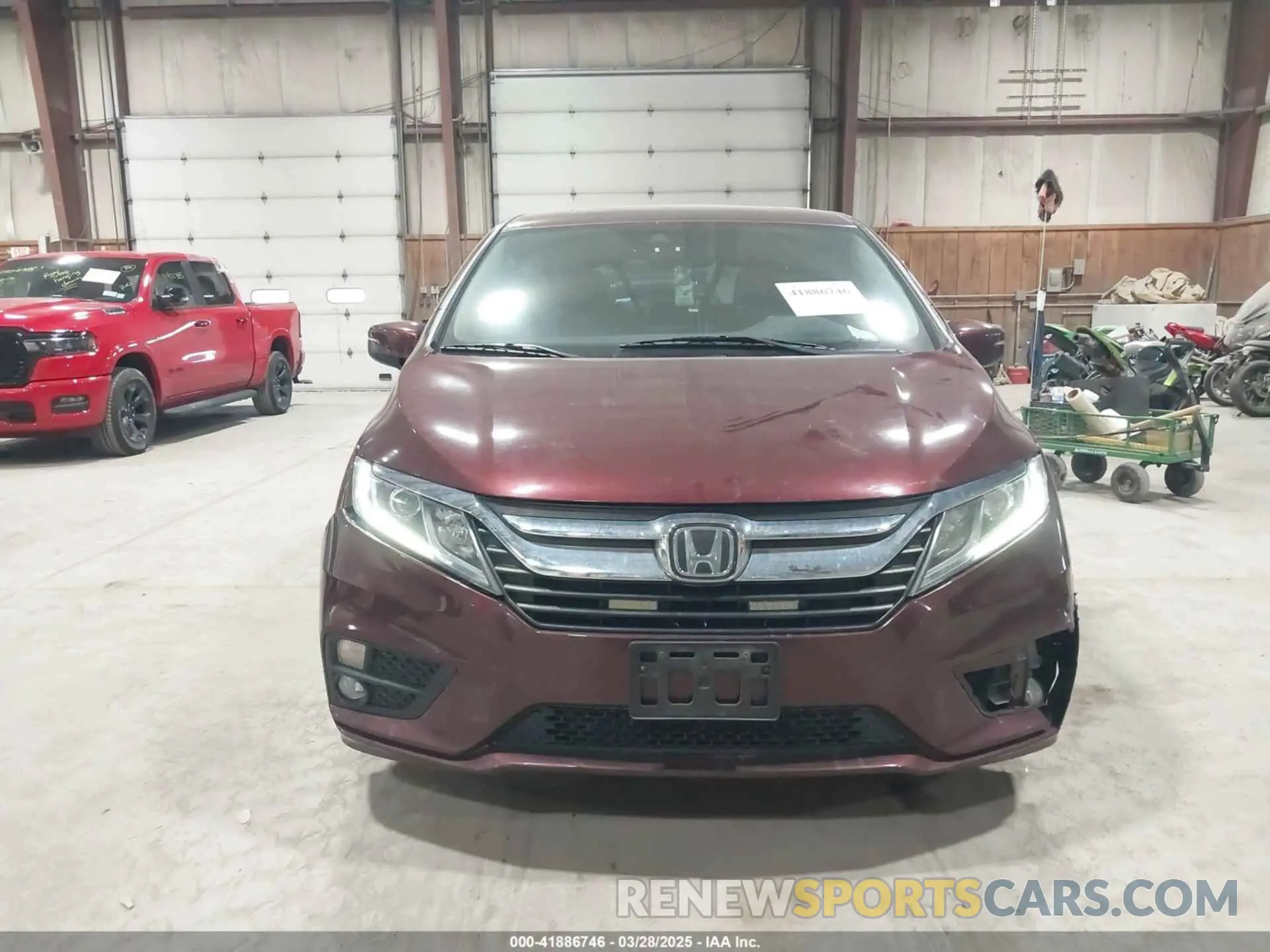6 fotografías del automóvil dañado 5FNRL6H76LB050622 HONDA ODYSSEY 2020