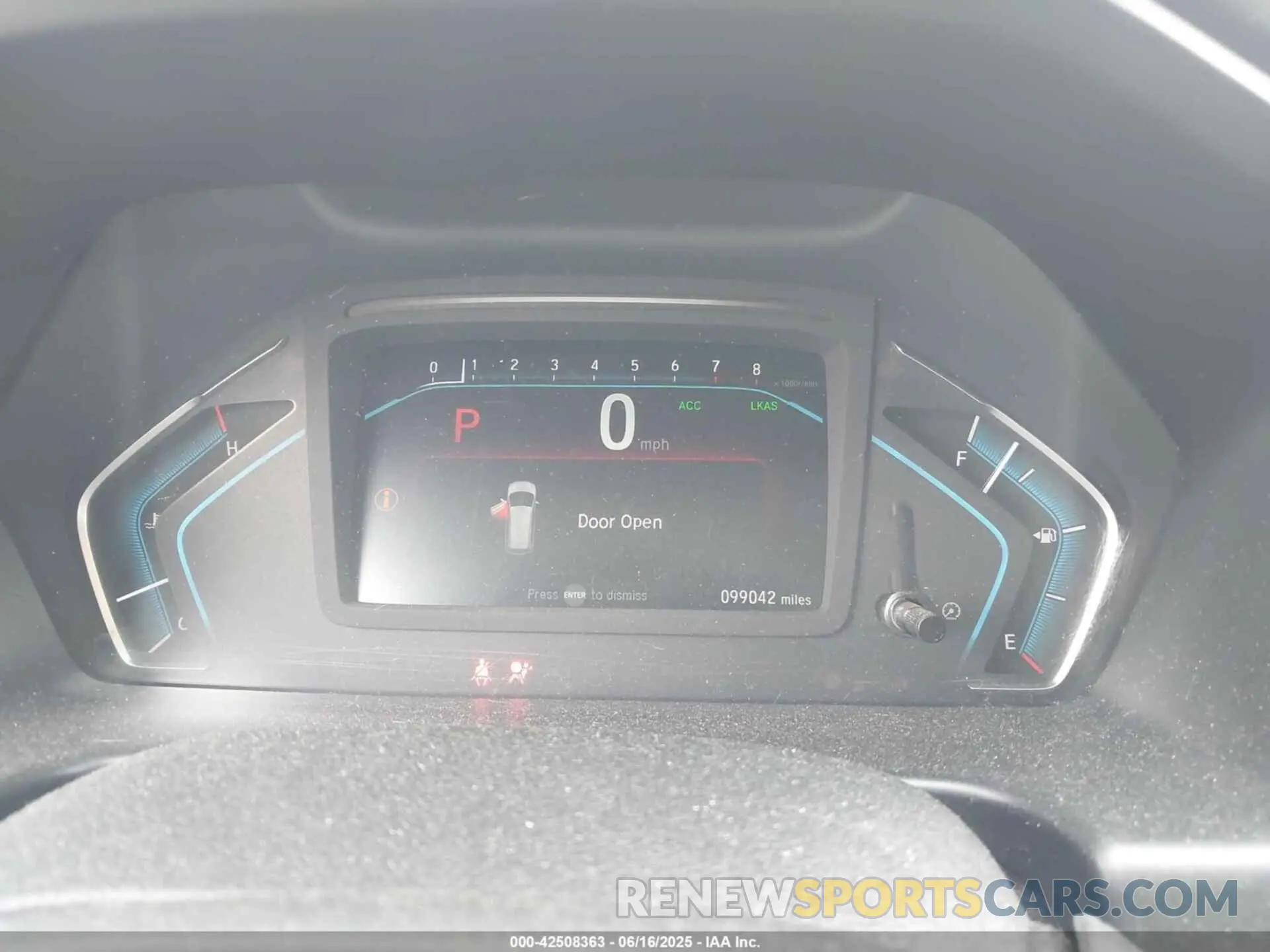 7 fotografías del automóvil dañado 5FNRL6H76LB073396 HONDA ODYSSEY 2020