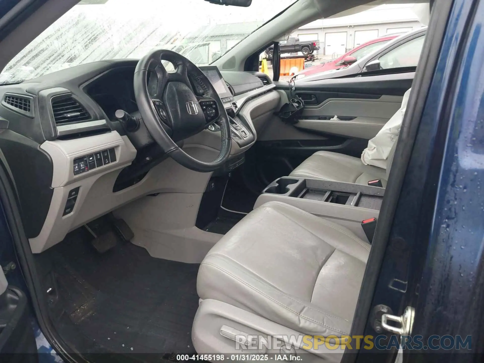 5 fotografías del automóvil dañado 5FNRL6H77LB011893 HONDA ODYSSEY 2020