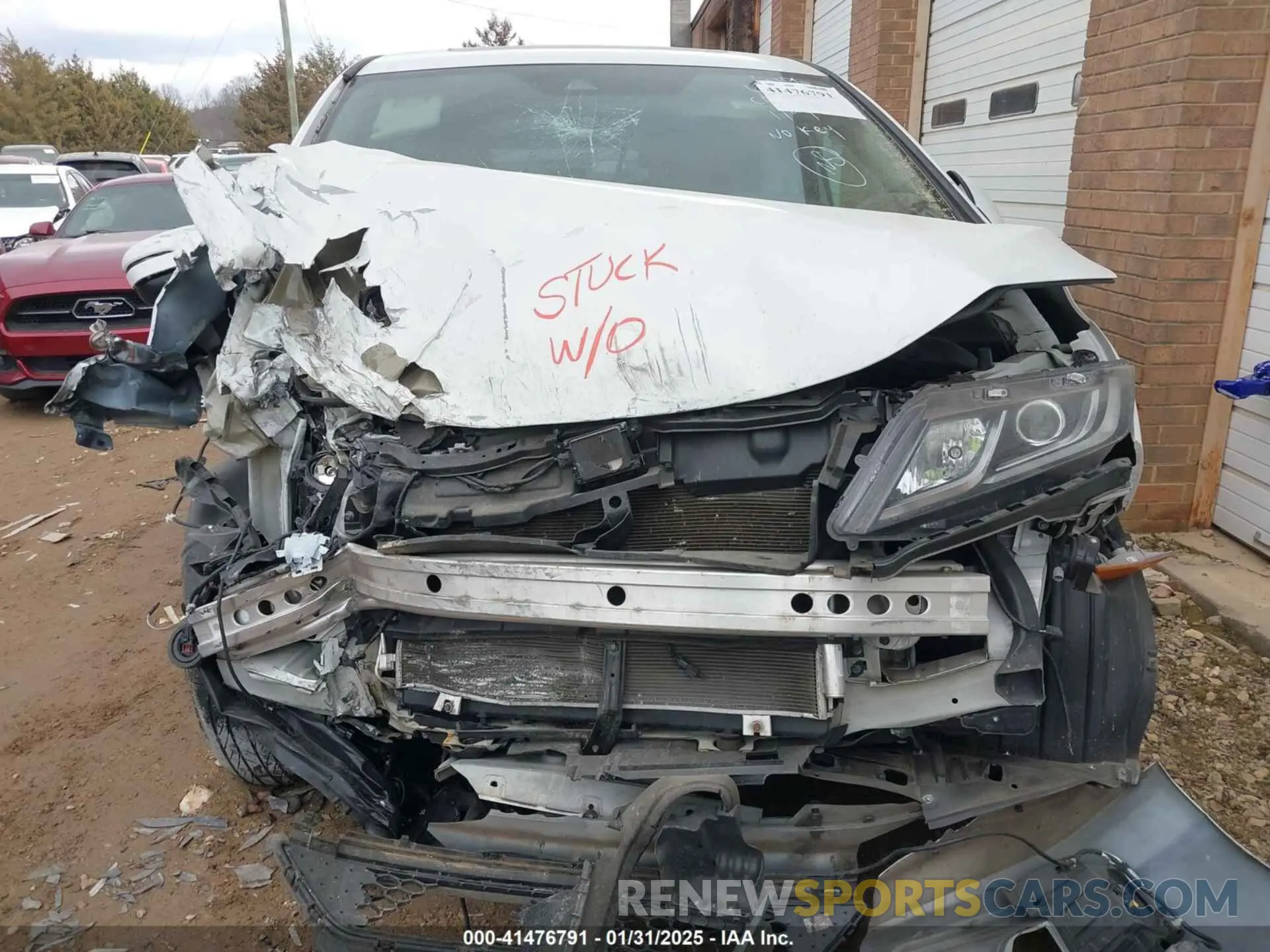 11 fotografías del automóvil dañado 5FNRL6H78LB036849 HONDA ODYSSEY 2020