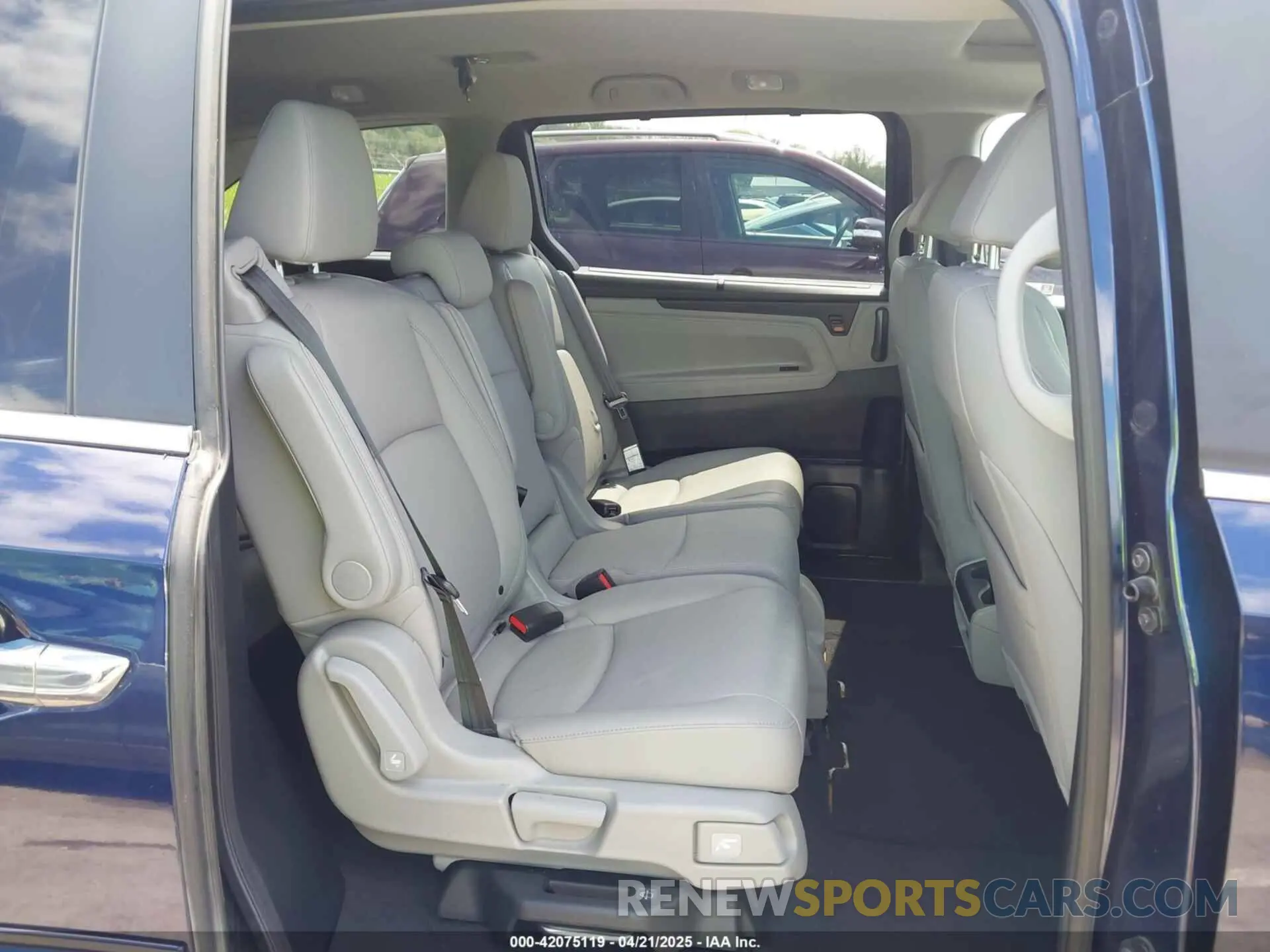 8 fotografías del automóvil dañado 5FNRL6H79LB039226 HONDA ODYSSEY 2020