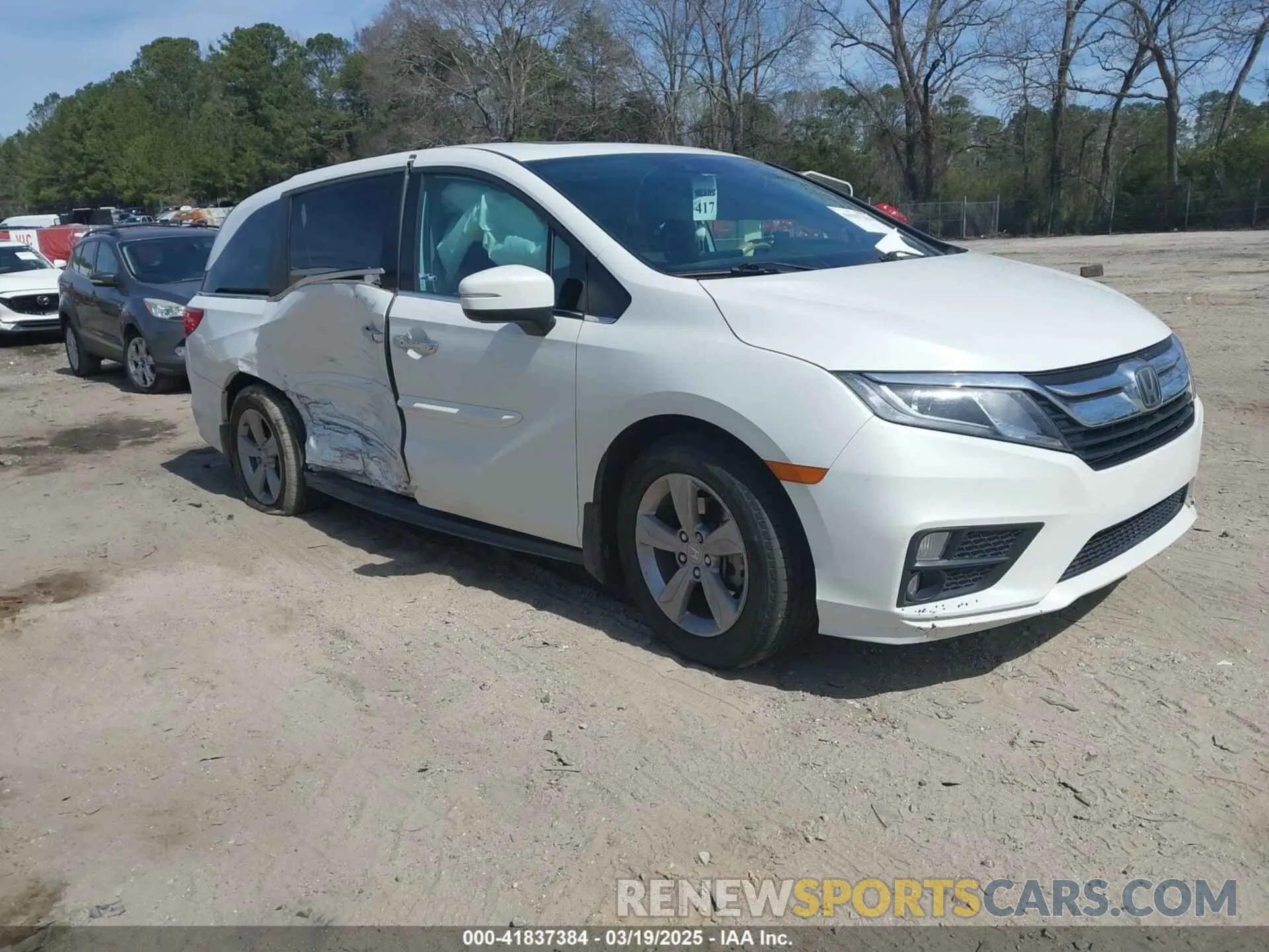 1 fotografías del automóvil dañado 5FNRL6H7XLB023567 HONDA ODYSSEY 2020
