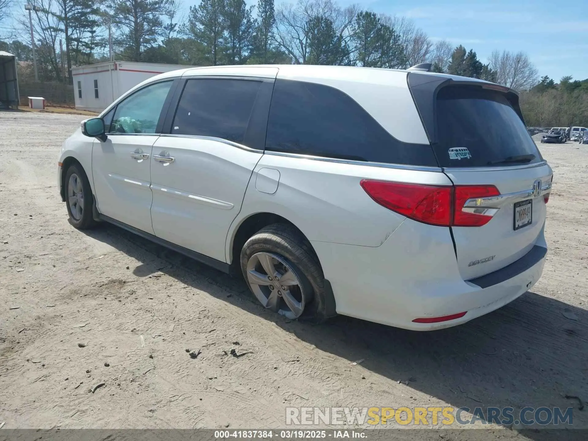3 fotografías del automóvil dañado 5FNRL6H7XLB023567 HONDA ODYSSEY 2020