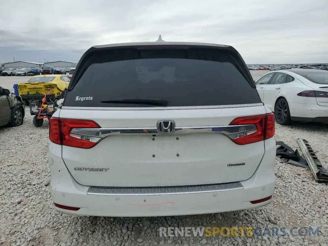 6 fotografías del automóvil dañado 5FNRL6H88LB014164 HONDA ODYSSEY 2020