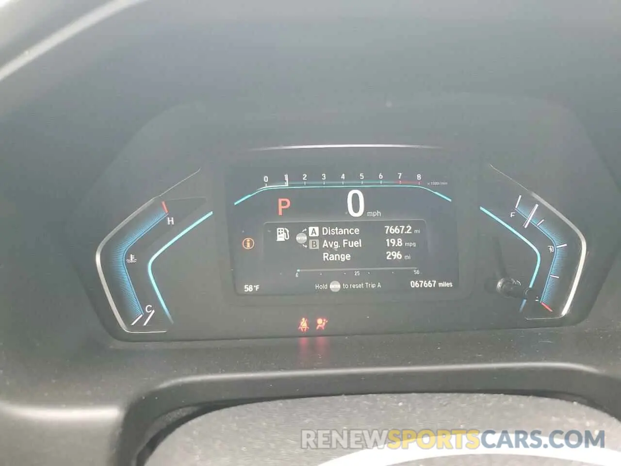 9 fotografías del automóvil dañado 5FNRL6H88LB014164 HONDA ODYSSEY 2020
