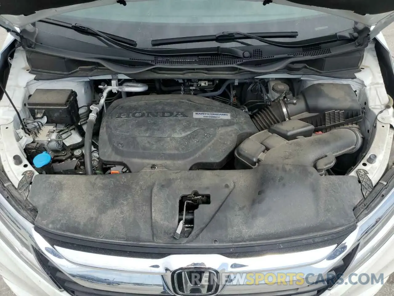 12 fotografías del automóvil dañado 5FNRL6H8XLB019365 HONDA ODYSSEY 2020