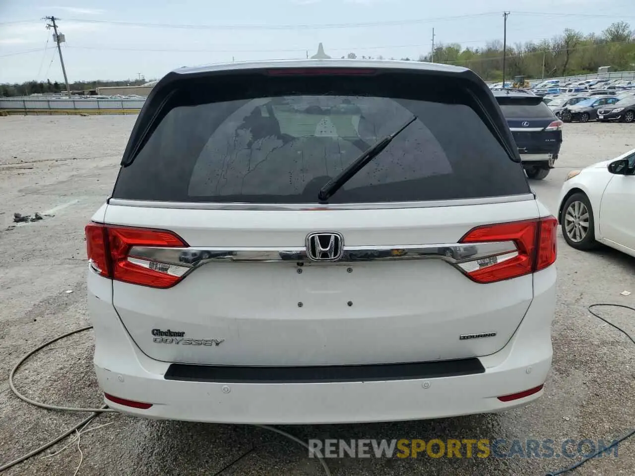 6 fotografías del automóvil dañado 5FNRL6H8XLB019365 HONDA ODYSSEY 2020