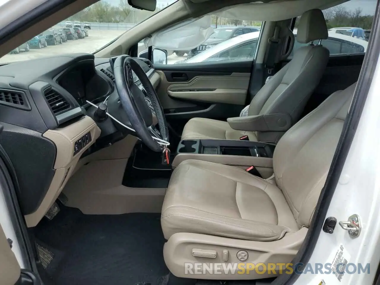 7 fotografías del automóvil dañado 5FNRL6H8XLB019365 HONDA ODYSSEY 2020