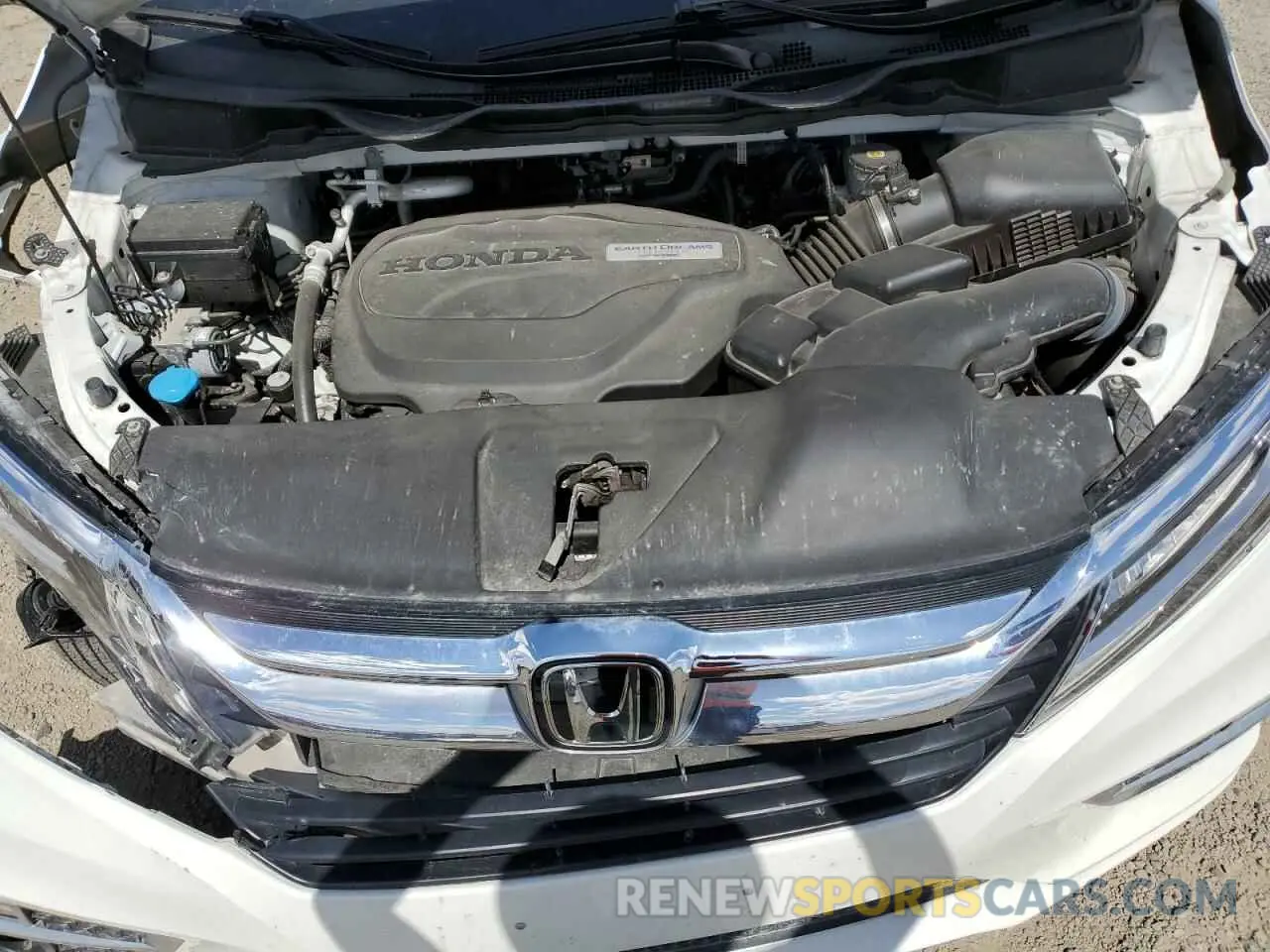 12 fotografías del automóvil dañado 5FNRL6H91LB015309 HONDA ODYSSEY 2020