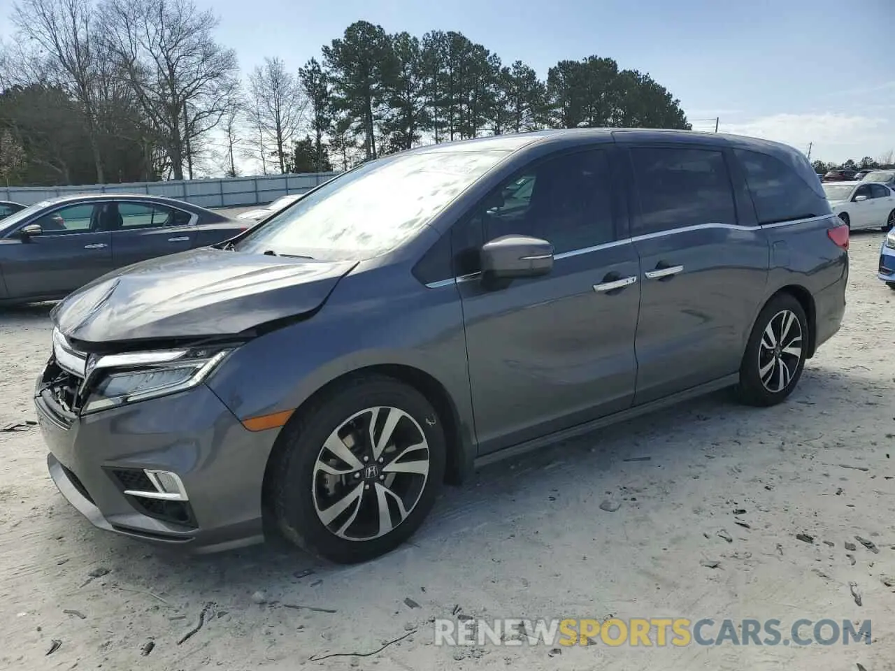 1 fotografías del automóvil dañado 5FNRL6H91LB023846 HONDA ODYSSEY 2020