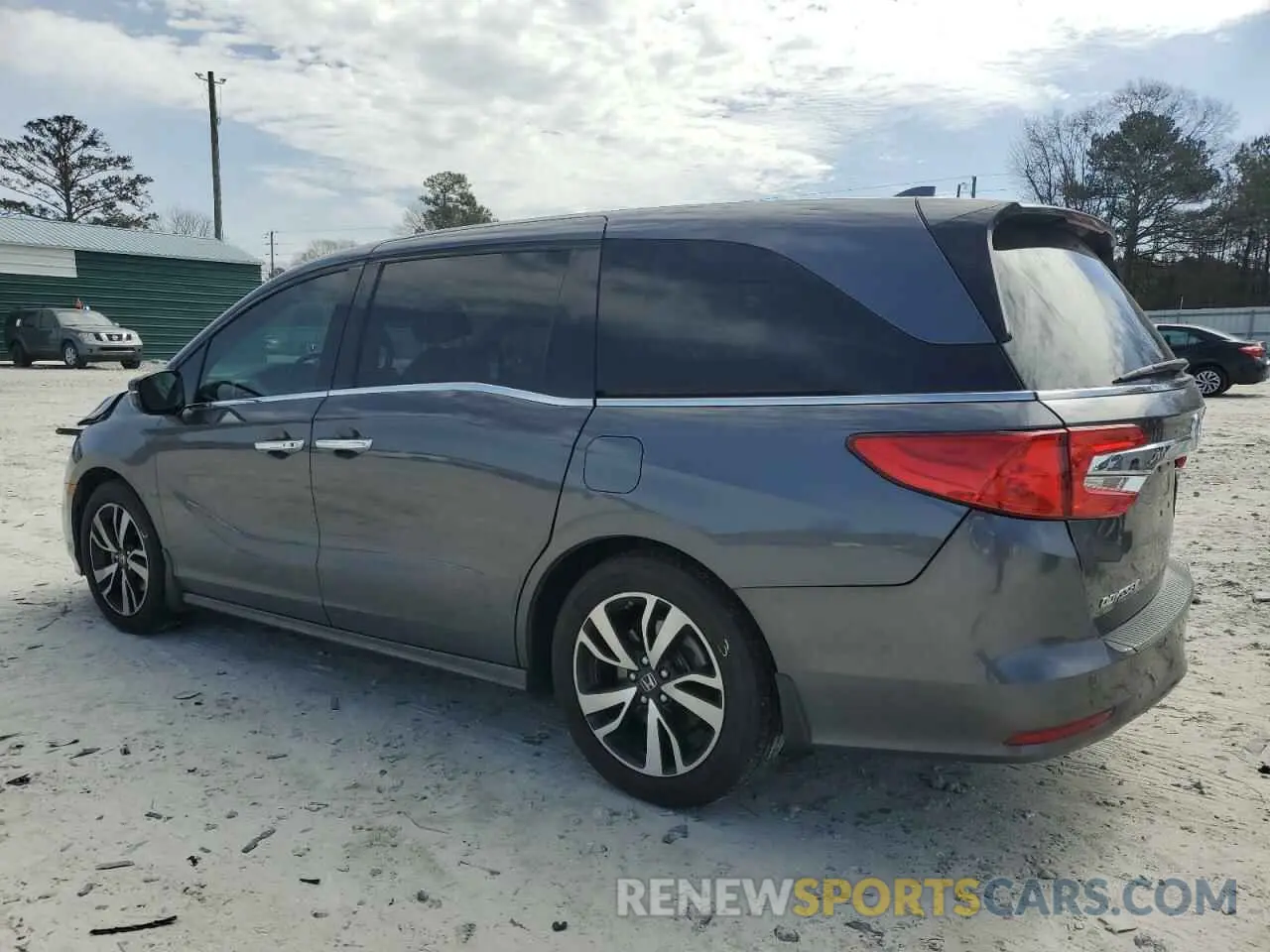 2 fotografías del automóvil dañado 5FNRL6H91LB023846 HONDA ODYSSEY 2020
