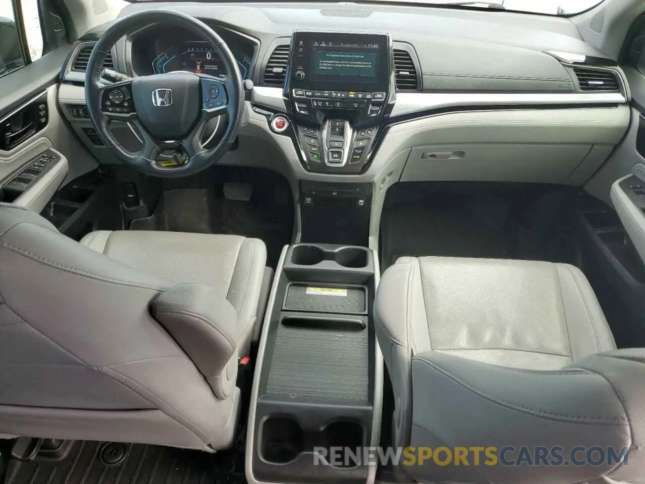8 fotografías del automóvil dañado 5FNRL6H91LB023846 HONDA ODYSSEY 2020