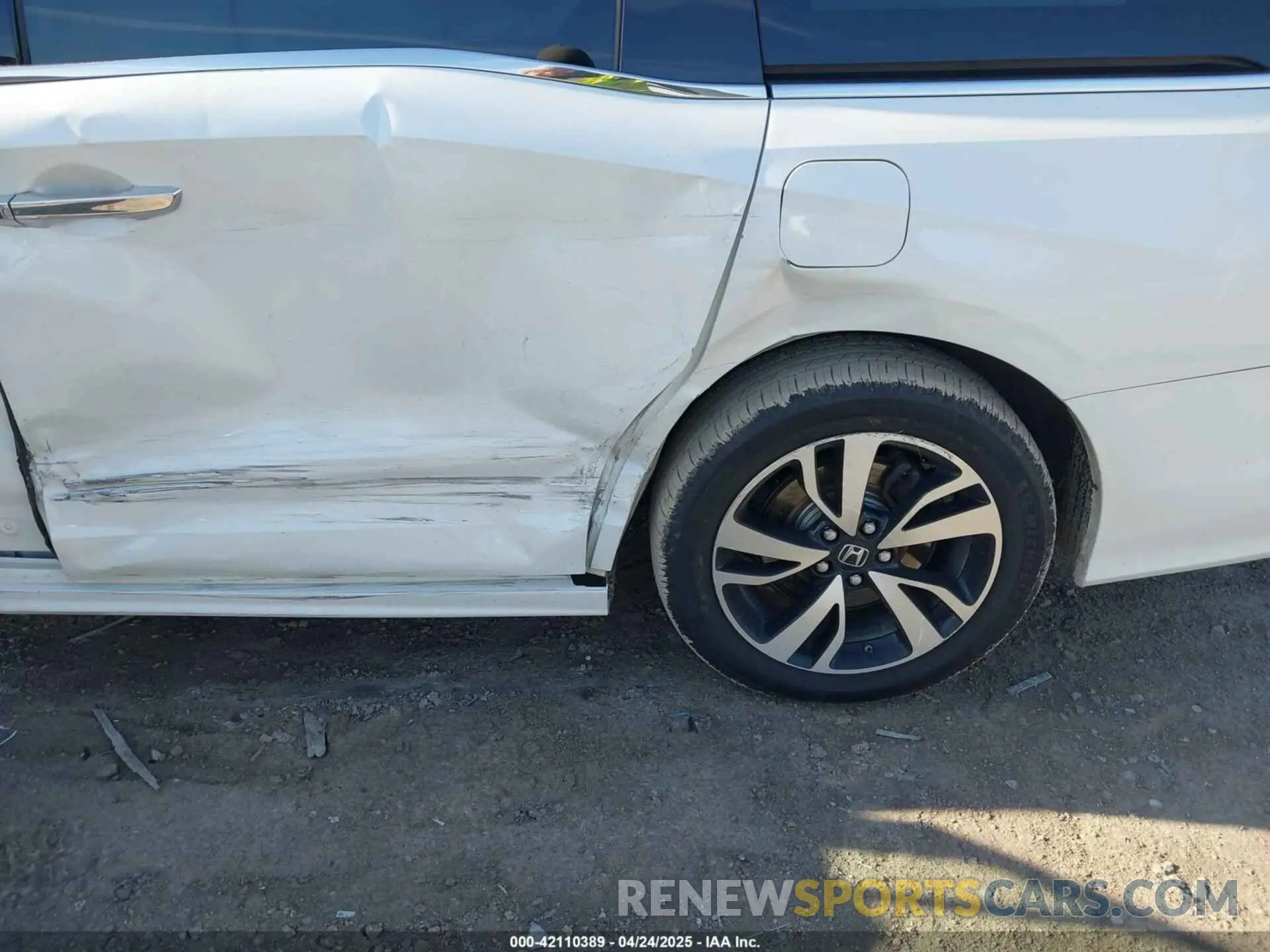 6 fotografías del automóvil dañado 5FNRL6H92LB014671 HONDA ODYSSEY 2020