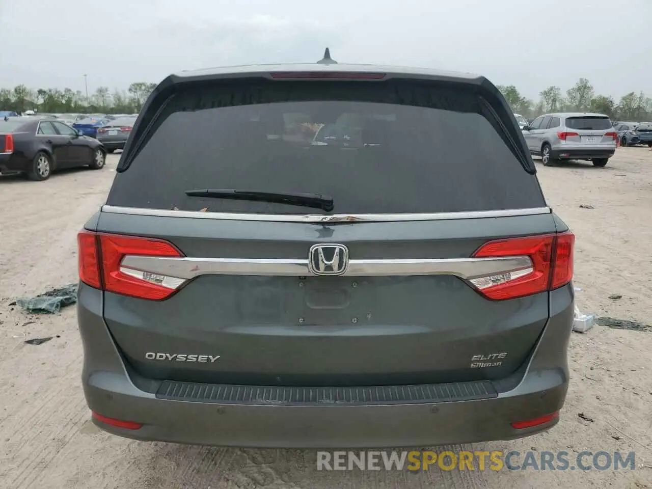6 fotografías del automóvil dañado 5FNRL6H94LB041466 HONDA ODYSSEY 2020