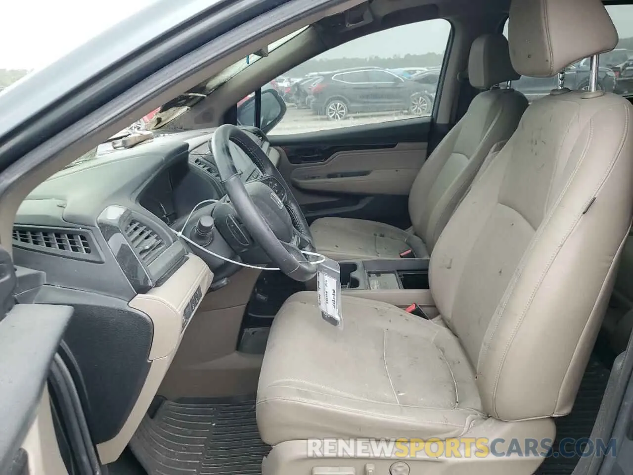 7 fotografías del automóvil dañado 5FNRL6H94LB041466 HONDA ODYSSEY 2020