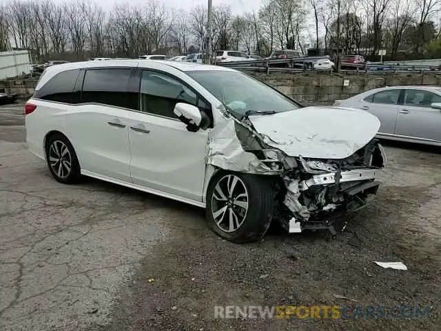 12 fotografías del automóvil dañado 5FNRL6H95LB035854 HONDA ODYSSEY 2020
