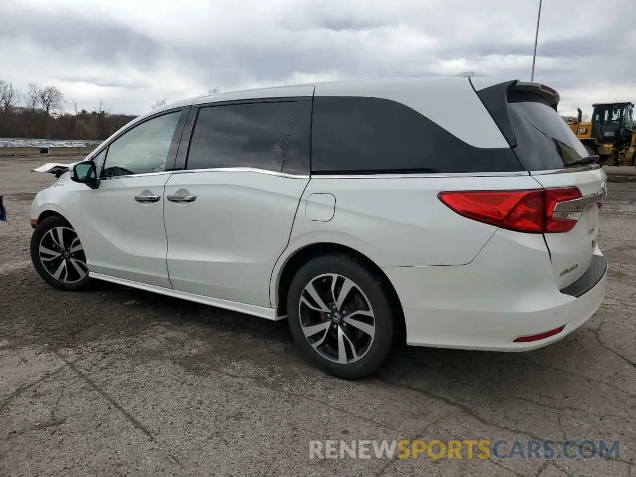 2 fotografías del automóvil dañado 5FNRL6H95LB035854 HONDA ODYSSEY 2020