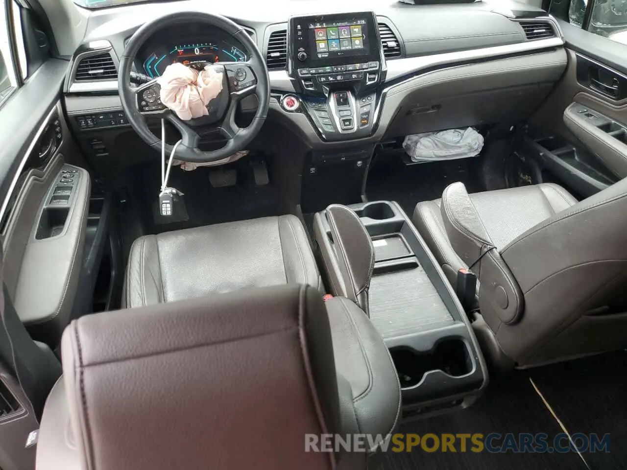 8 fotografías del automóvil dañado 5FNRL6H95LB035854 HONDA ODYSSEY 2020