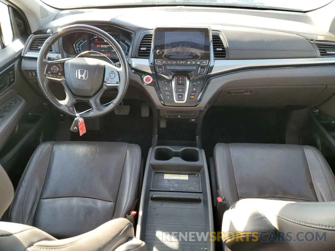 8 fotografías del automóvil dañado 5FNRL6H97LB002323 HONDA ODYSSEY 2020